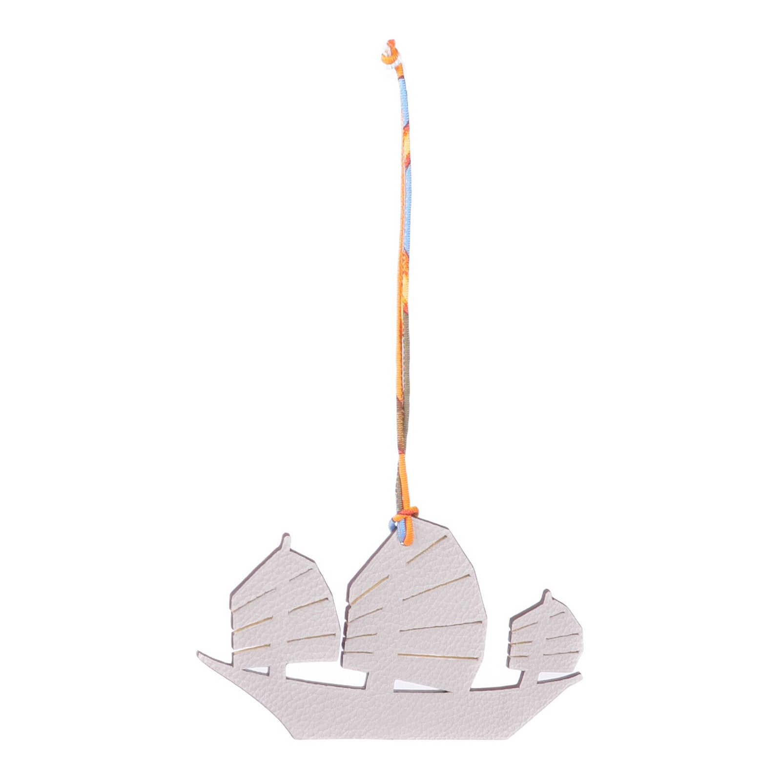 HERMES Epsom皮革Petit h Charm掛飾