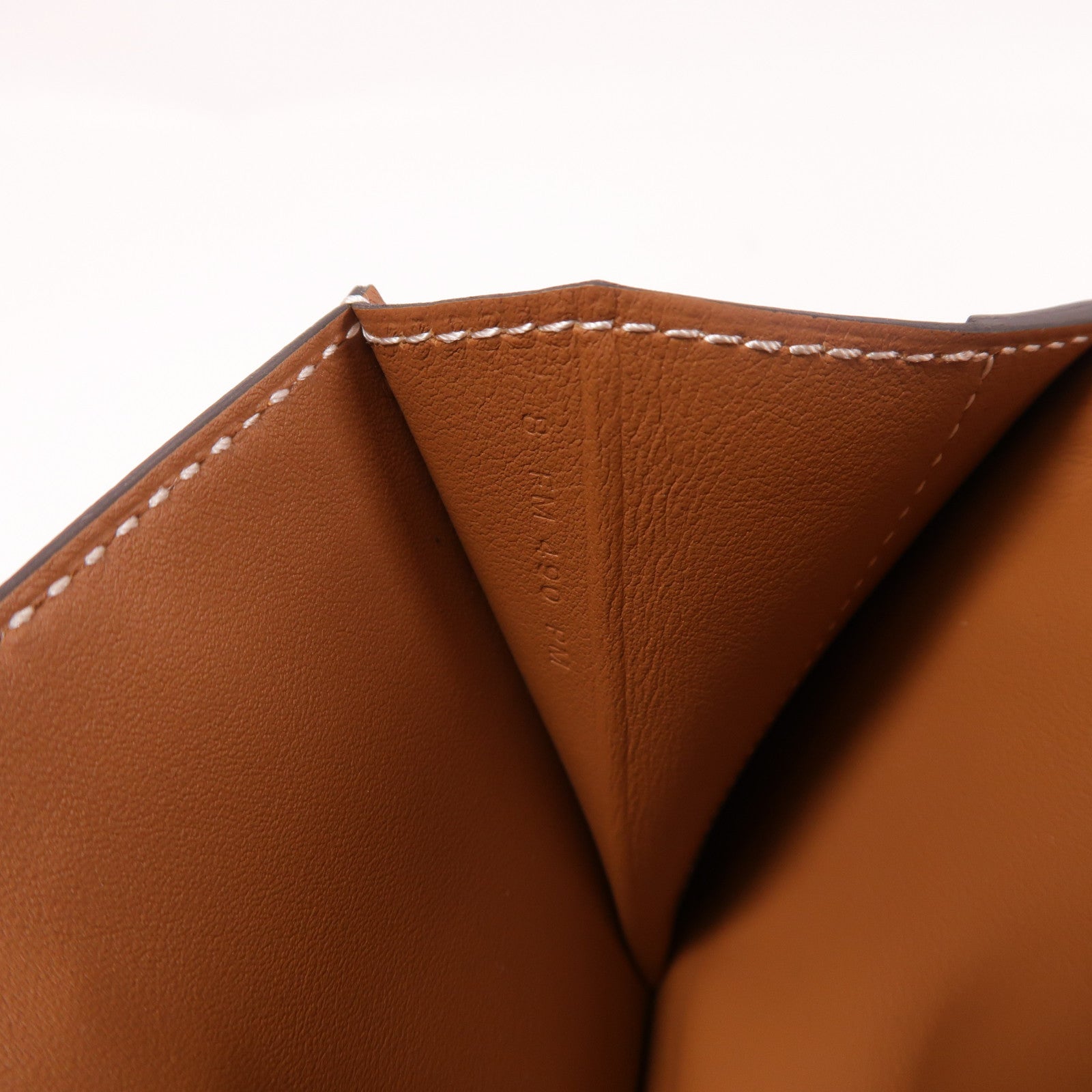 HERMES Swift皮革Elan pocket 24 Belt金扣腰包Gold