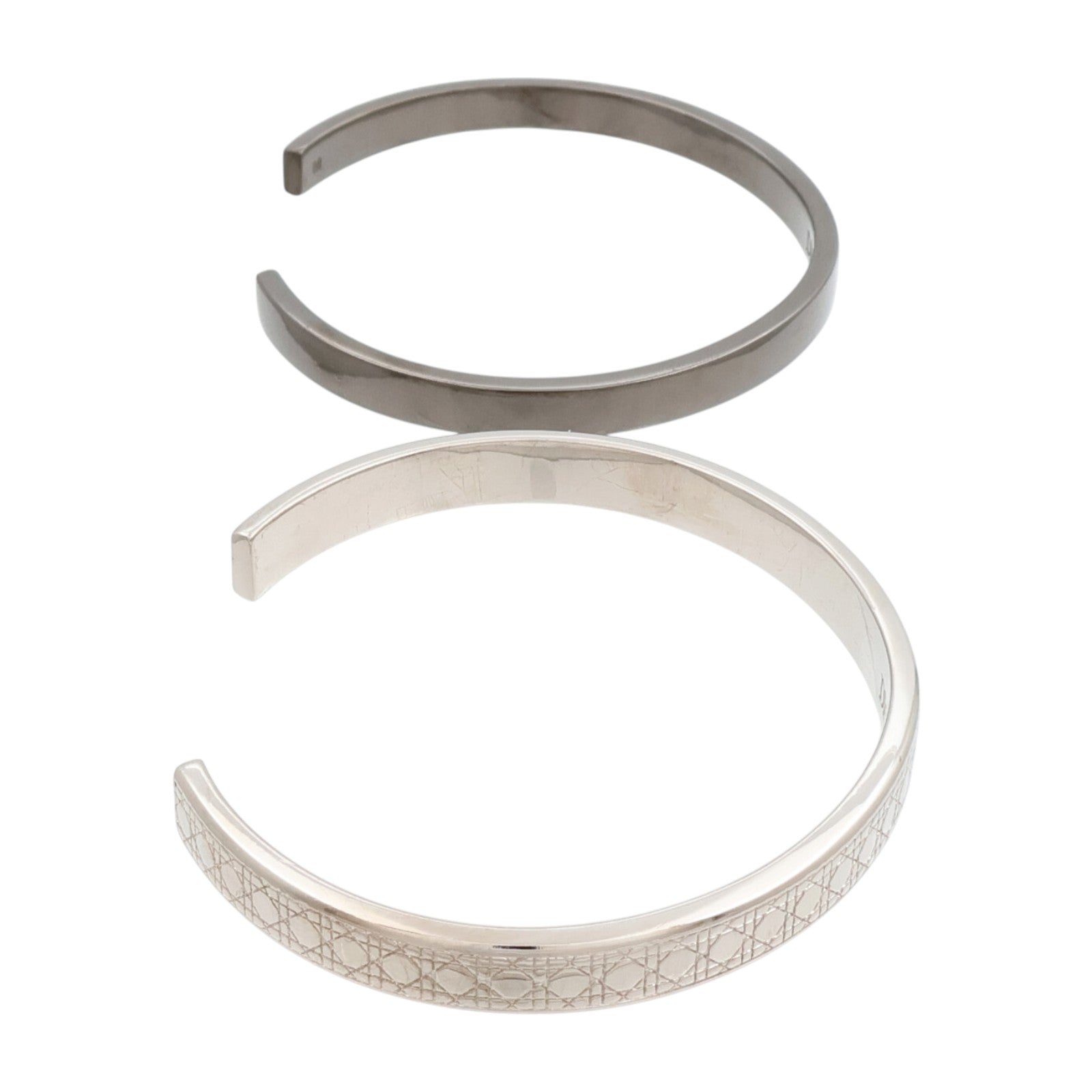 Dior 金屬Cannage Bangle Set手鐲