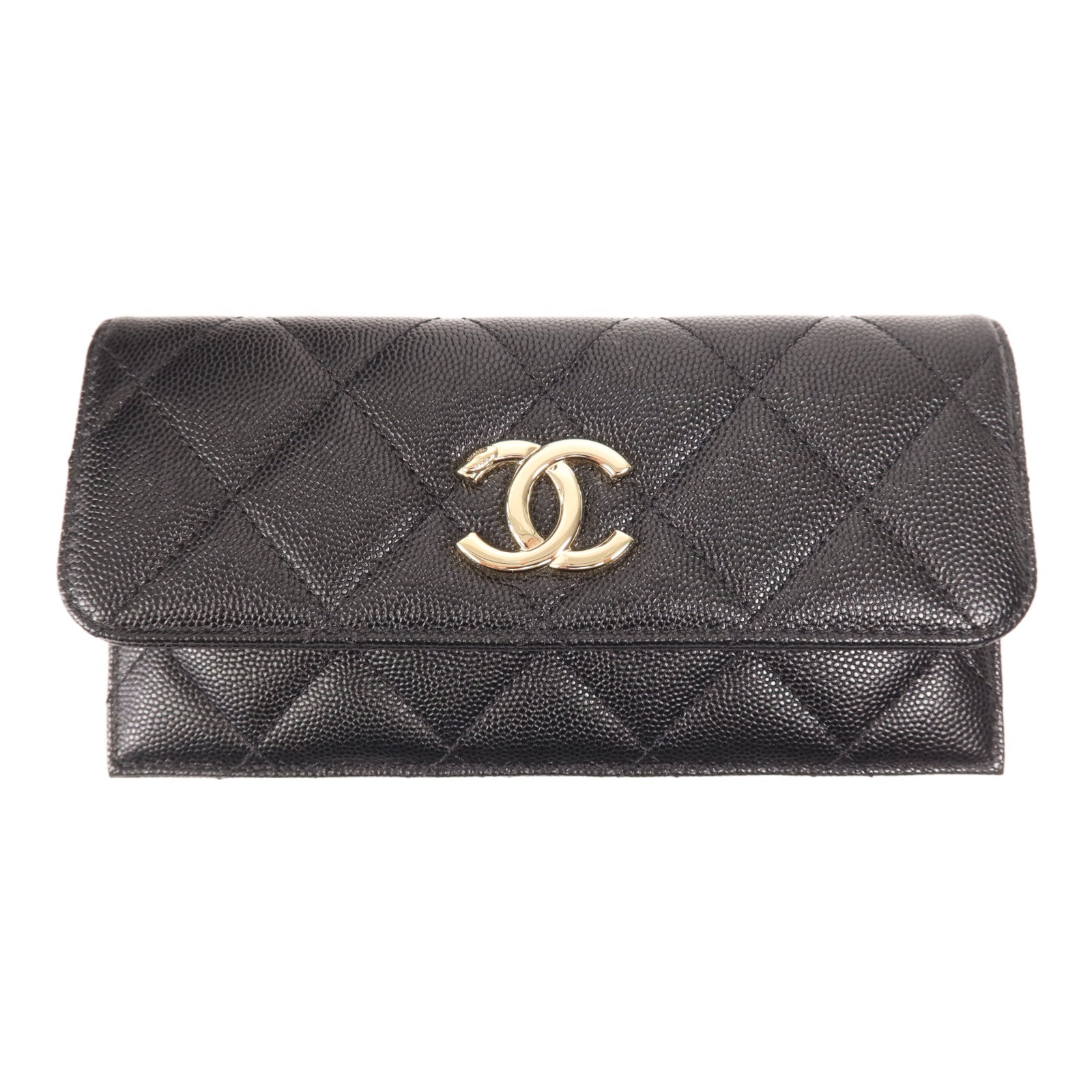 CHANEL 牛皮皮革Chain Tote金扣鏈帶肩背袋