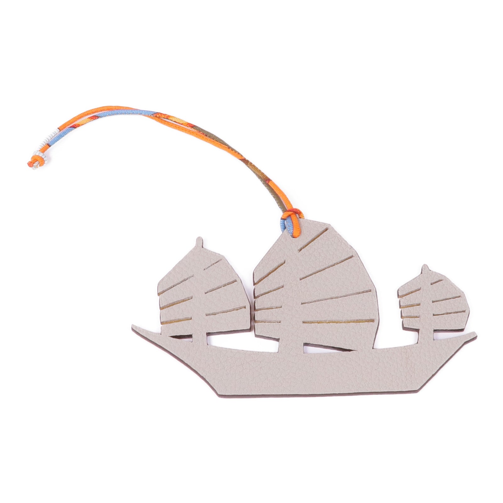 HERMES Epsom皮革Petit h Charm掛飾