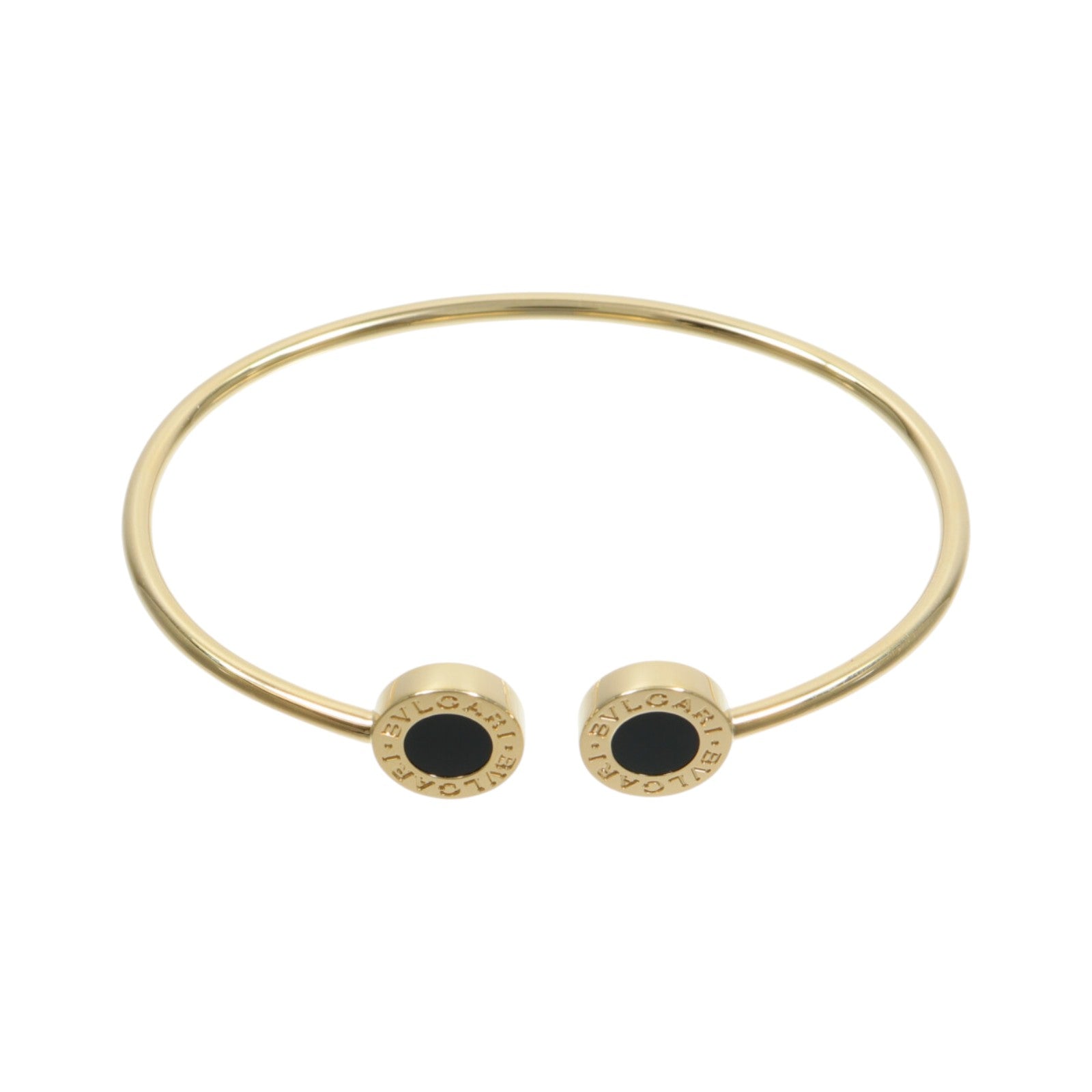 BVLGARI 18K玫瑰金Bvlgari bvlgari黑瑪瑙手鐲