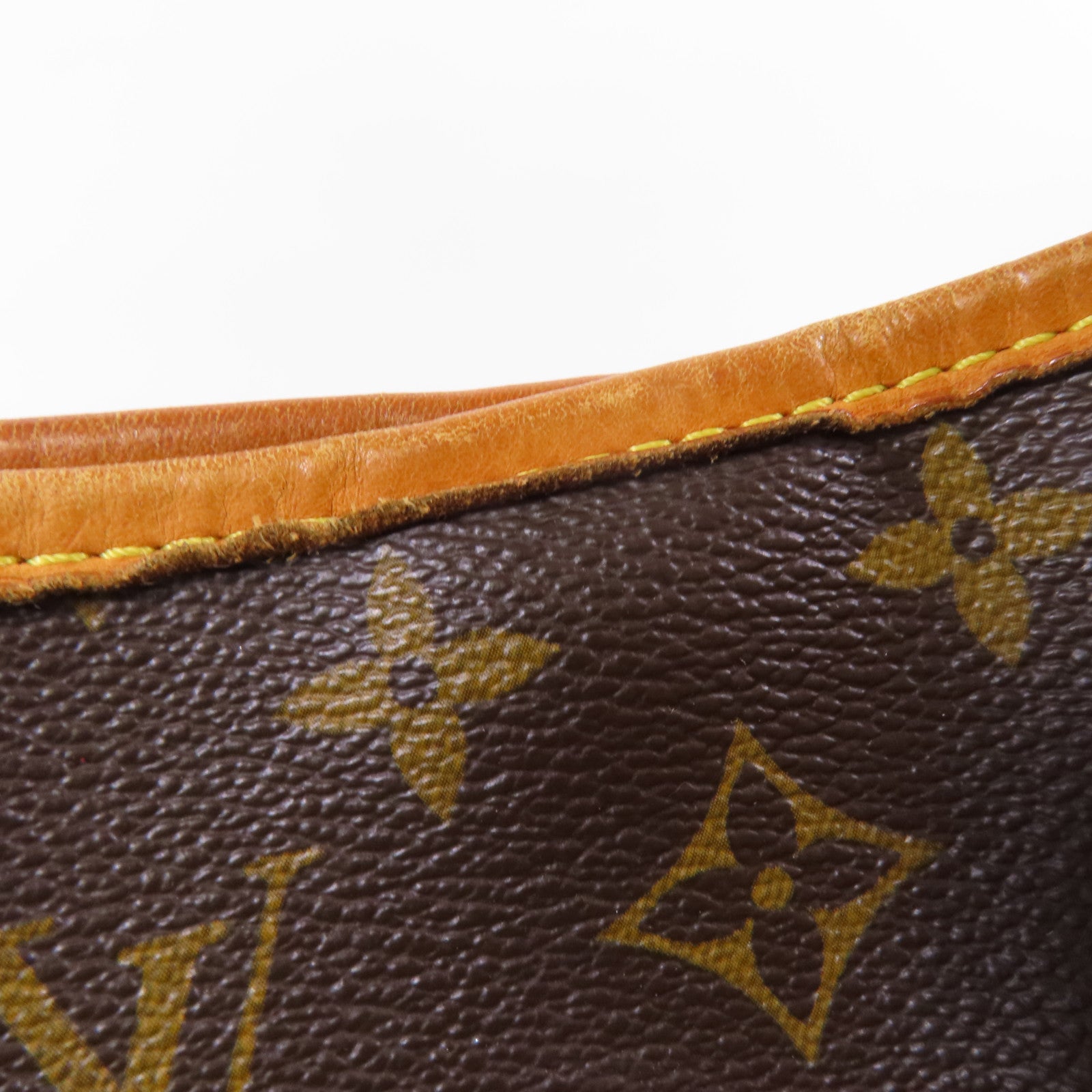 LOUIS VUITTON Monogram Galliera PM金扣肩背袋棕色