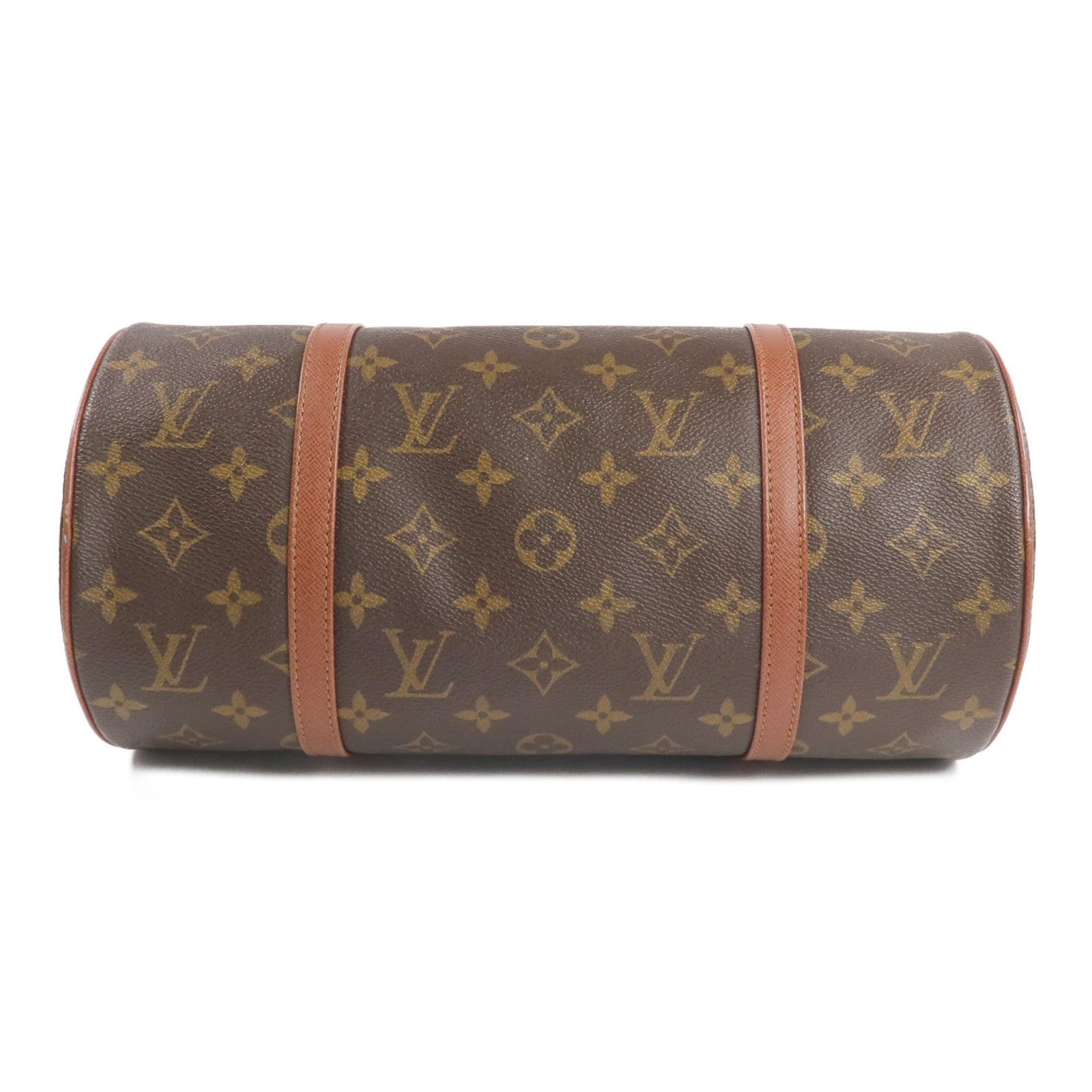 LOUIS VUITTON Monogram Papillon 30金扣手挽袋