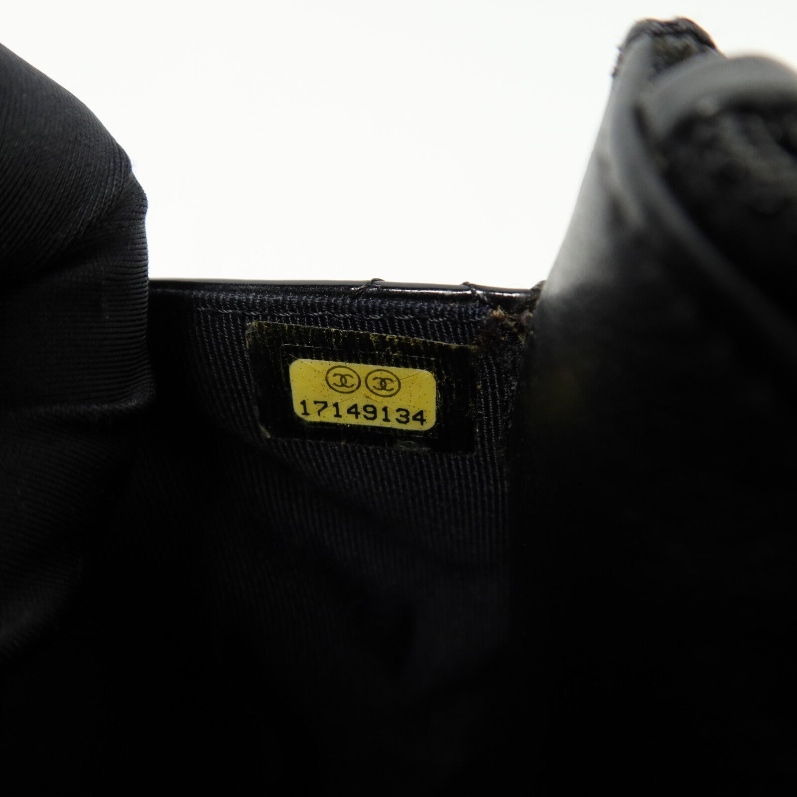 CHANEL 漆皮皮革Wallet On Chain Shoulder Bag鏈帶肩背袋