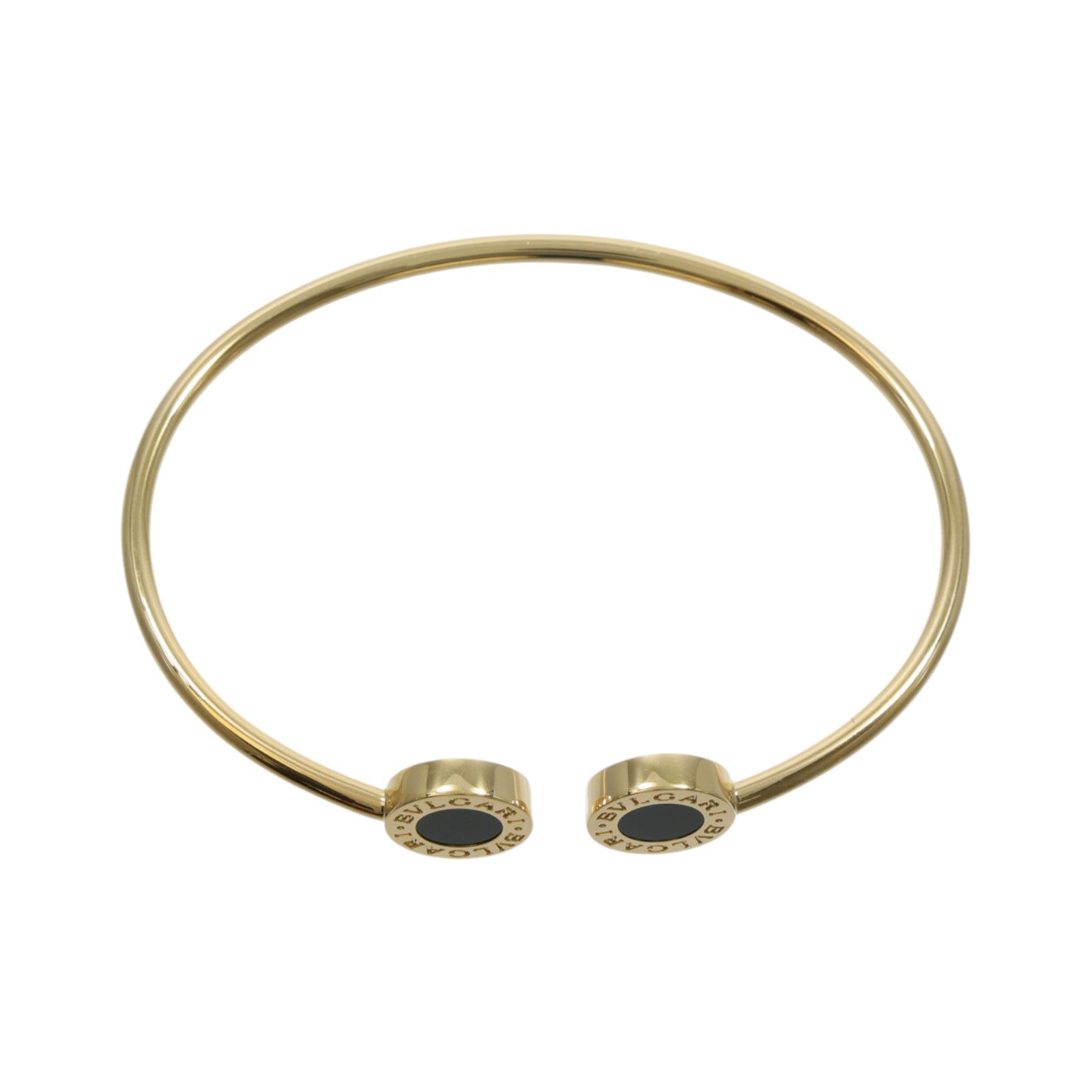 BVLGARI 18K玫瑰金Bvlgari bvlgari黑瑪瑙手鐲