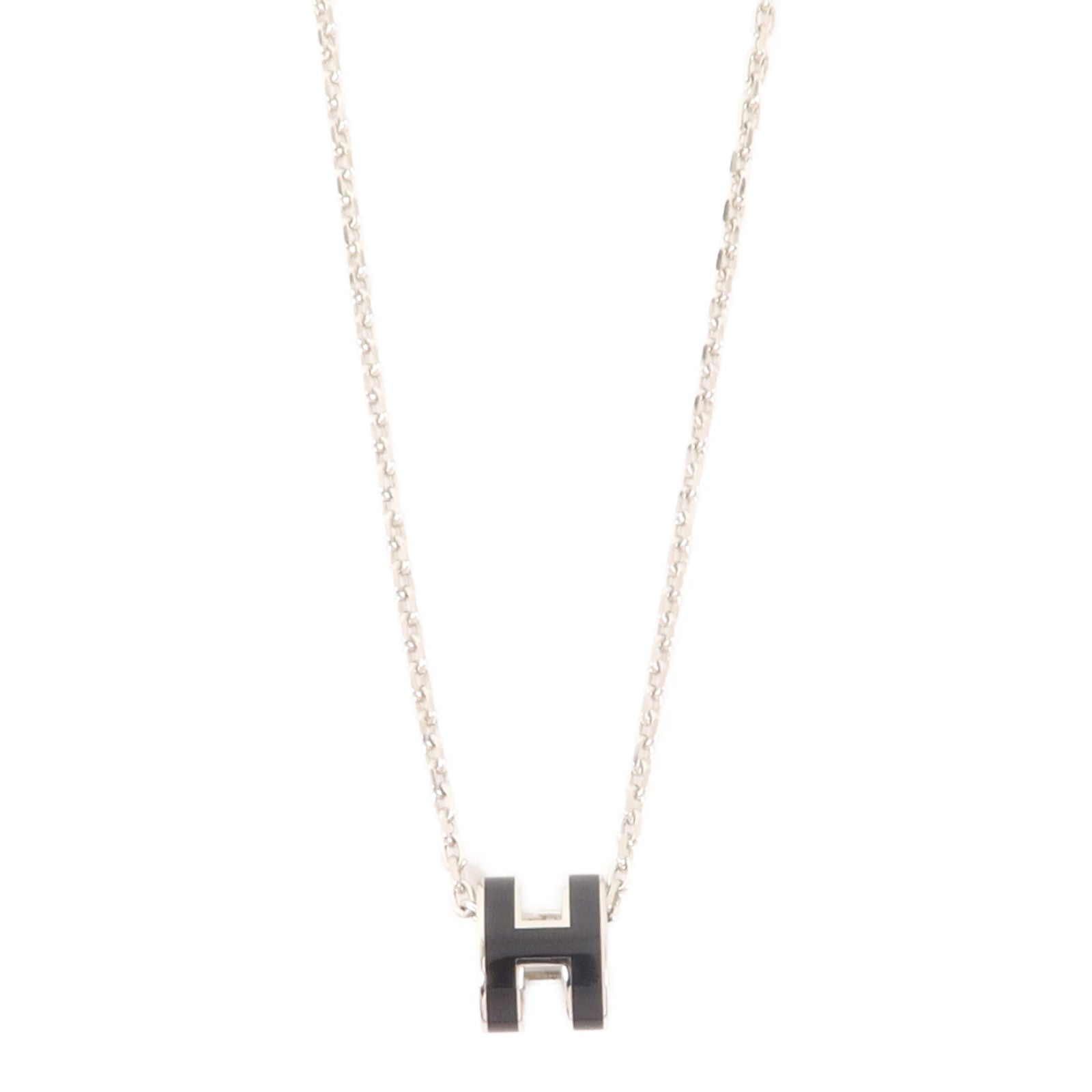HERMES 金屬Mini Pop H Pendant項鍊
