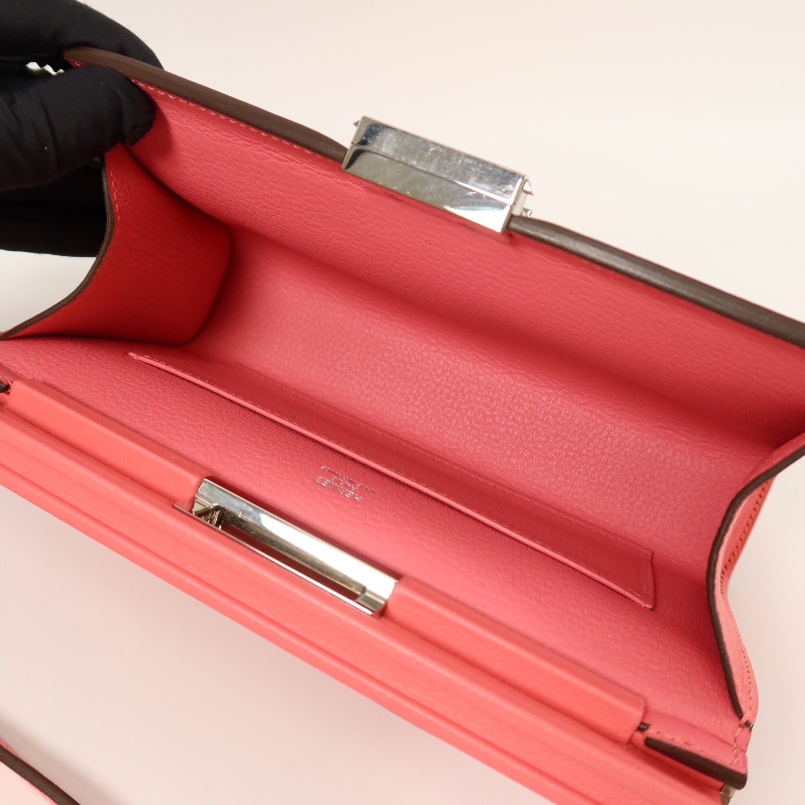 HERMES Evercolor皮革Clic-H 21肩背袋