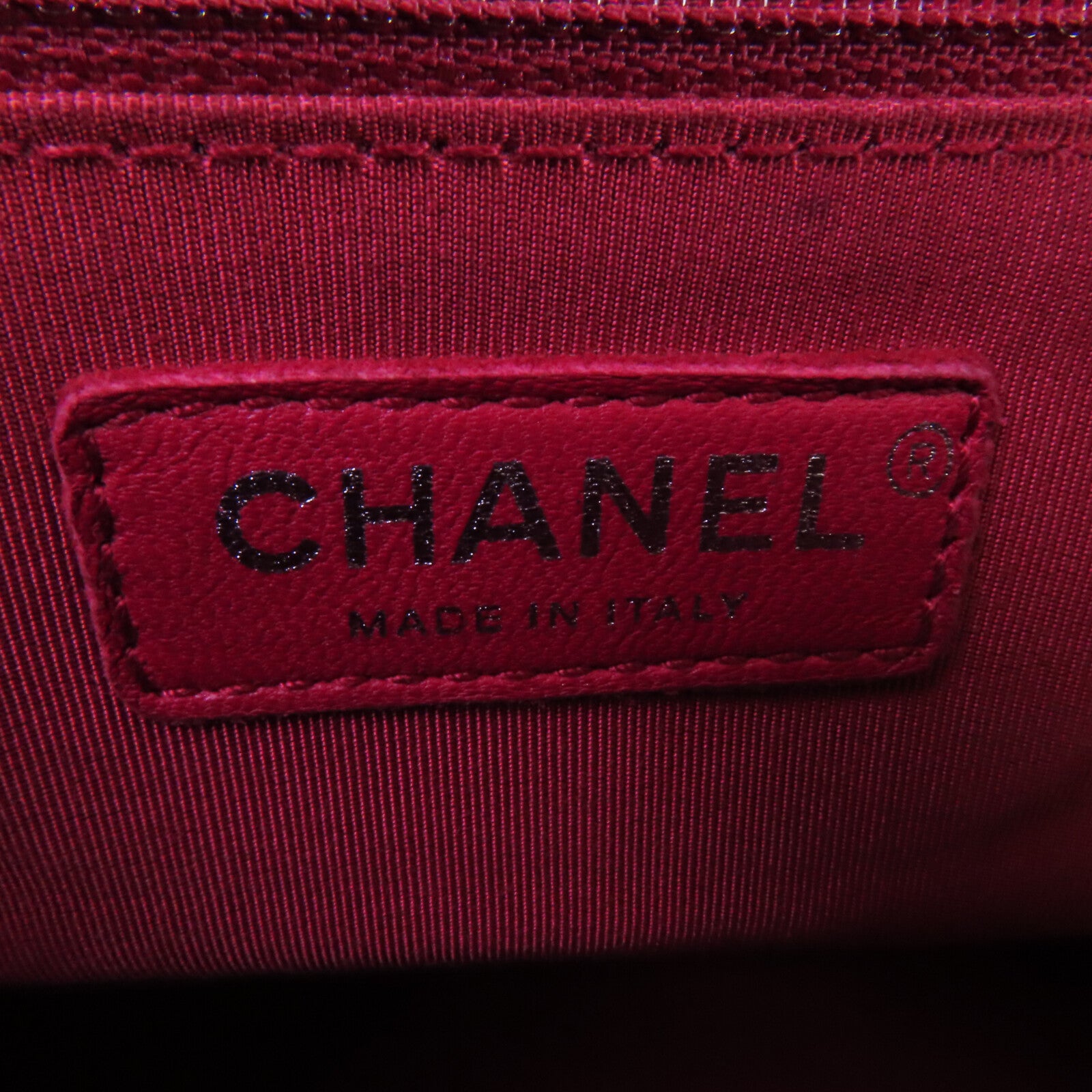 CHANEL 牛皮皮革Gabrielle Medium銀扣鏈帶肩背袋