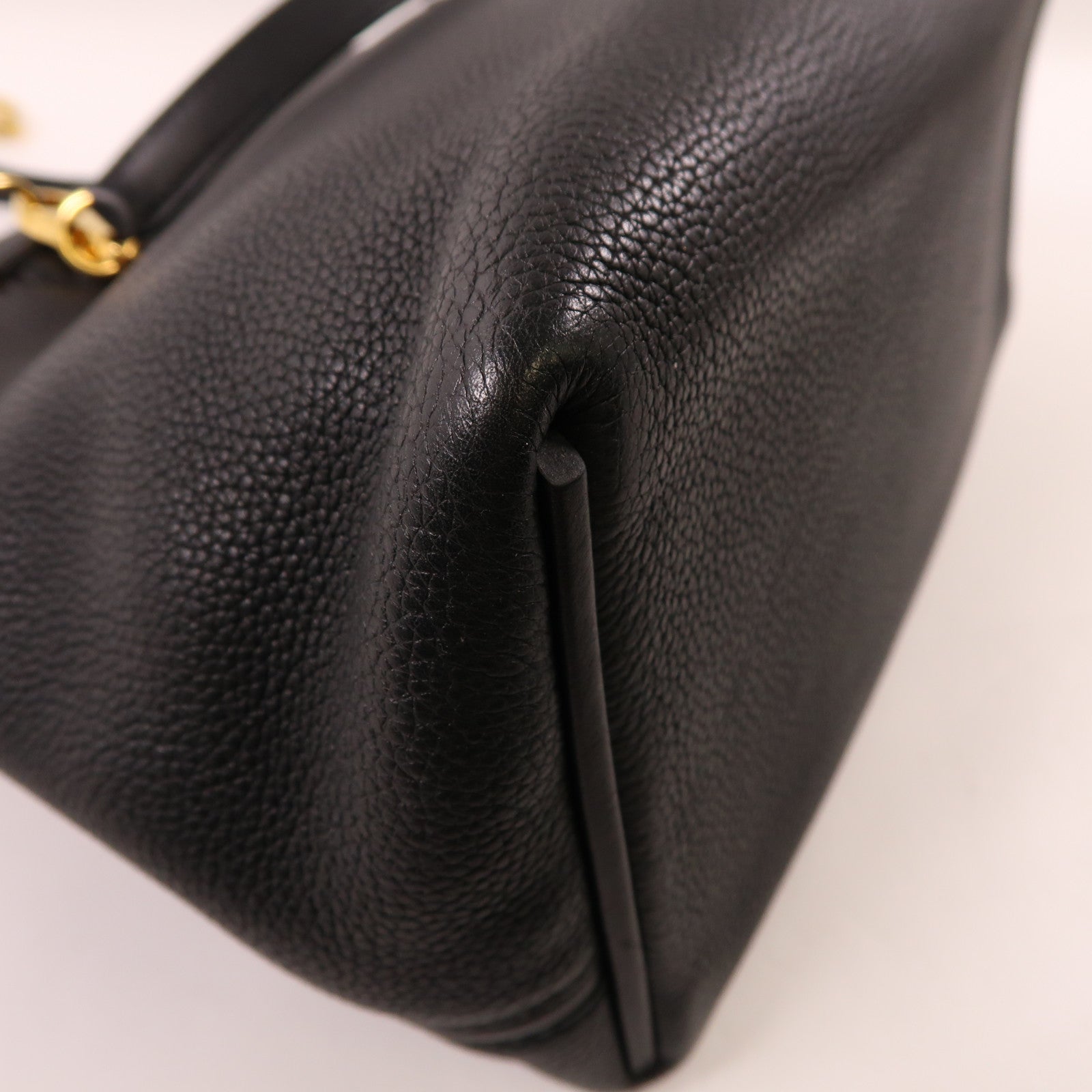 HERMES Clemence皮革24/24 29CM金扣手挽肩背兩用袋