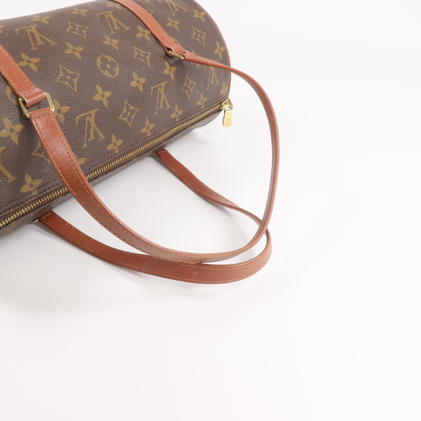 LOUIS VUITTON Monogram Papillon 30金扣手挽袋
