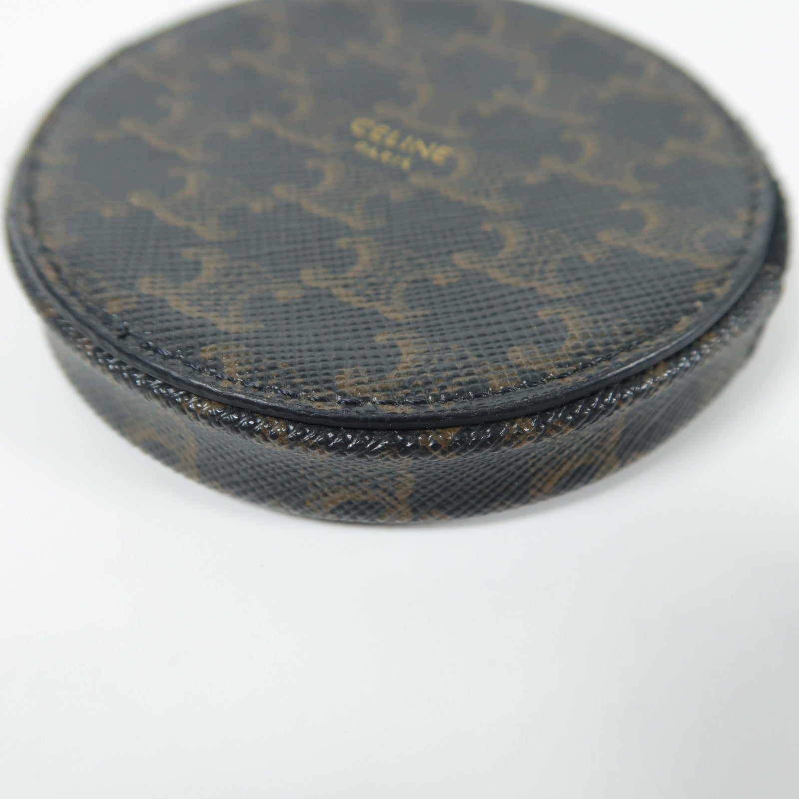 CELINE 塗層帆布Coin purse金扣零錢包