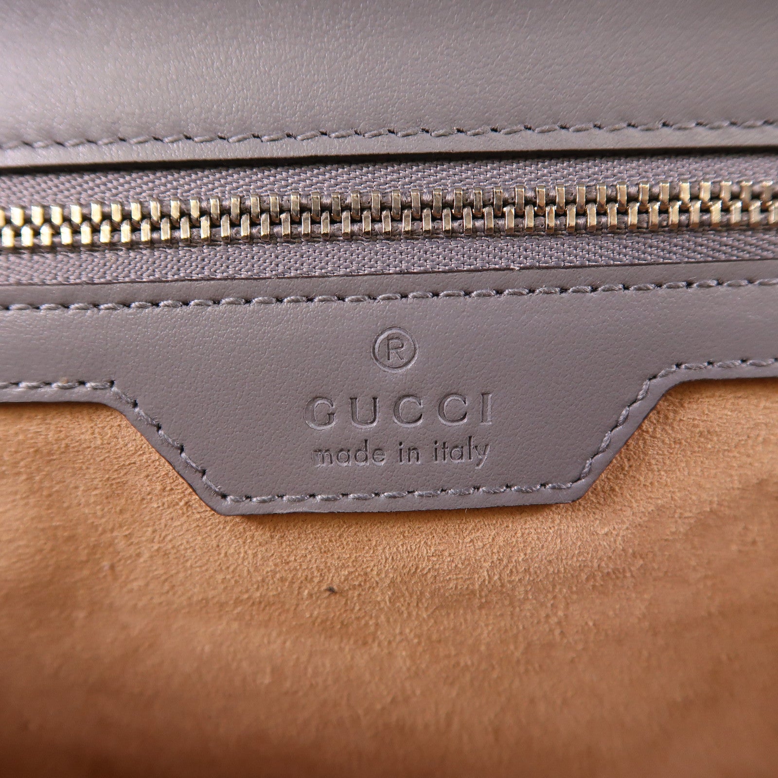 GUCCI 牛皮皮革GG Marmont銀扣鏈帶肩背袋