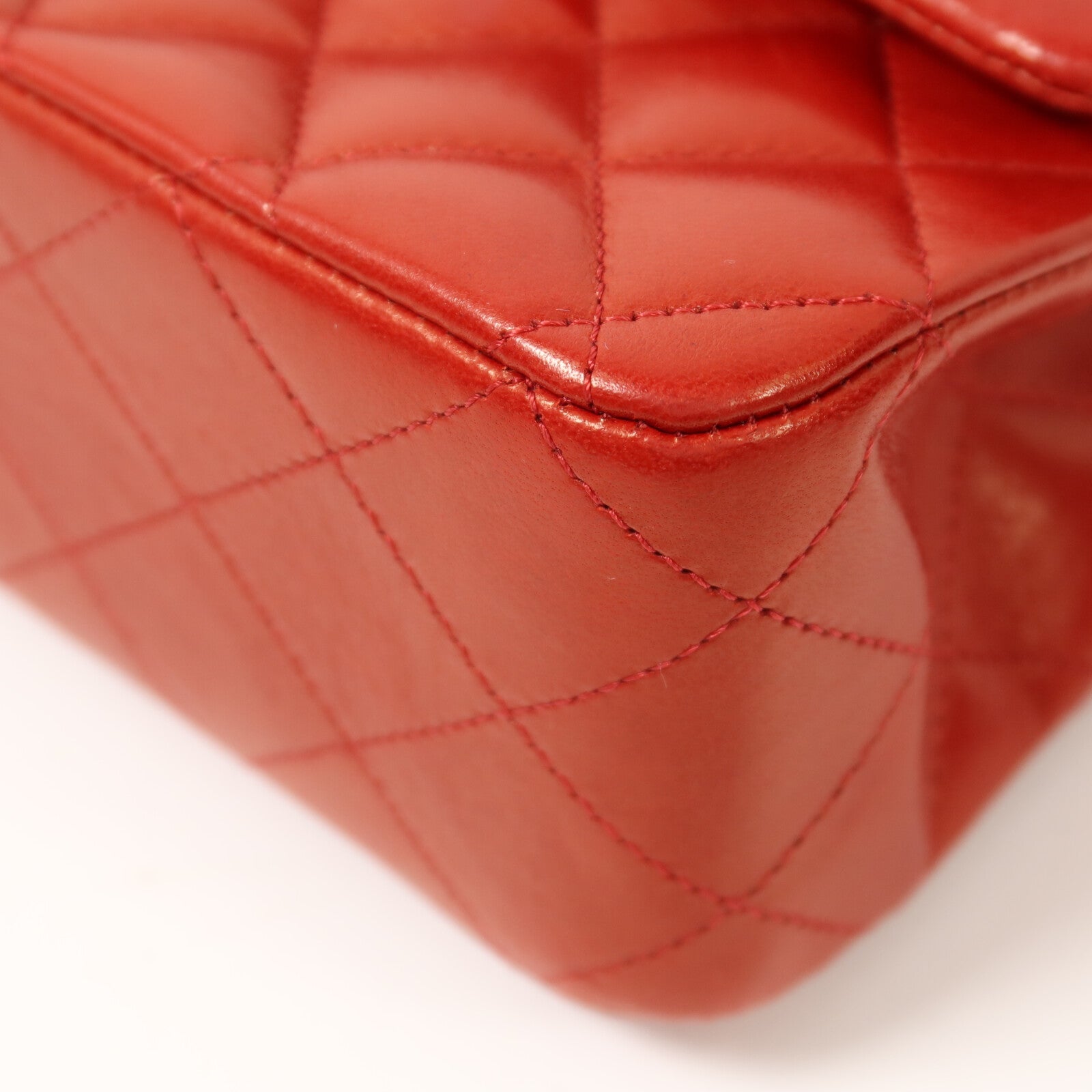 CHANEL 羊皮皮革Classic 25銀扣鏈帶肩背袋