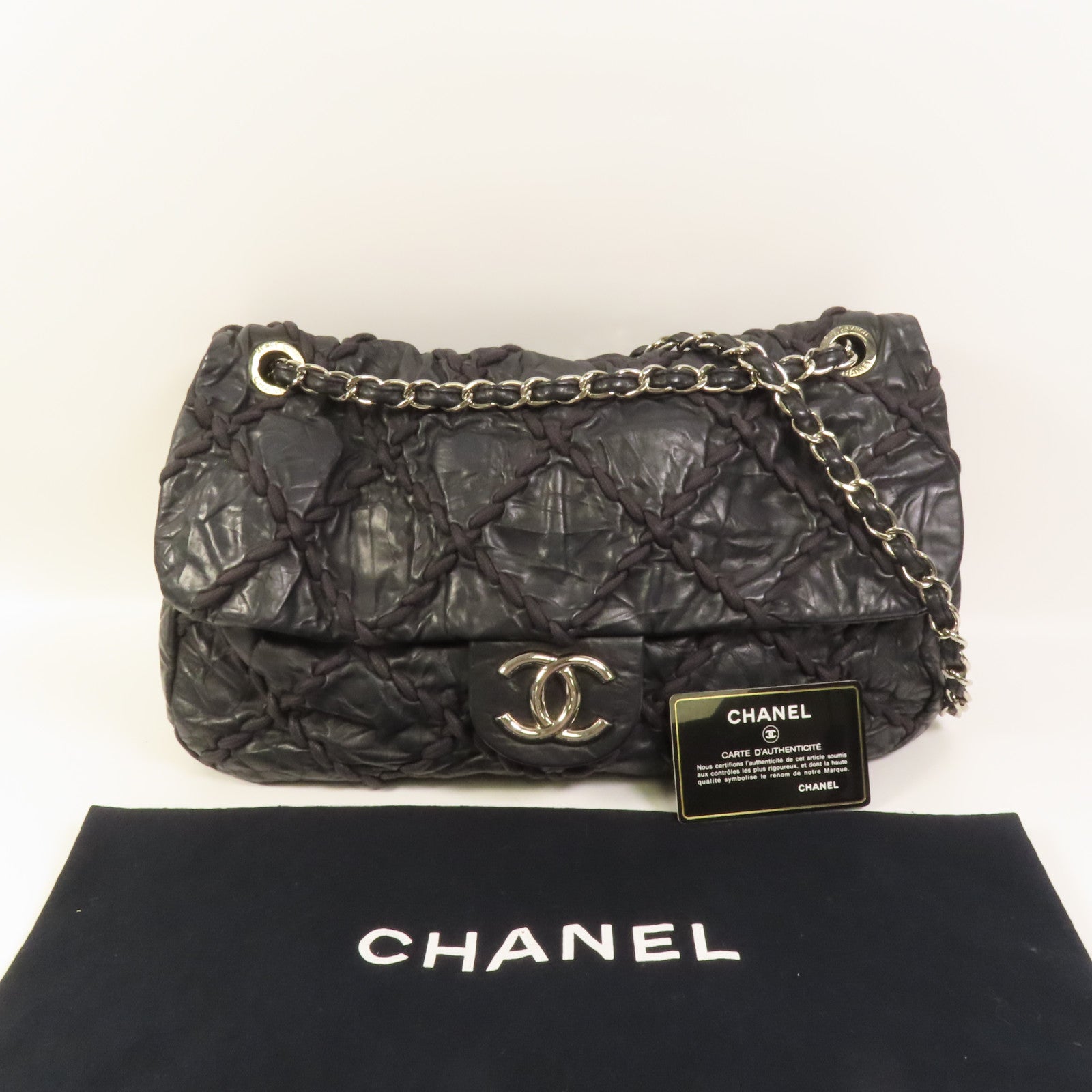 CHANEL 牛皮皮革Chain Shoulder肩背袋