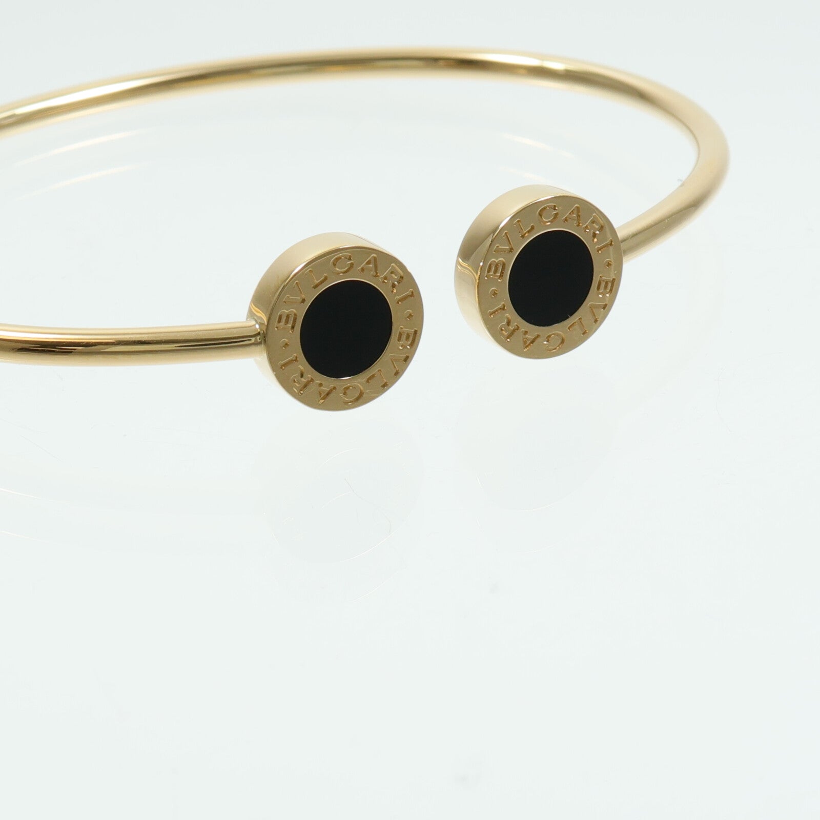 BVLGARI 18K玫瑰金Bvlgari bvlgari黑瑪瑙手鐲