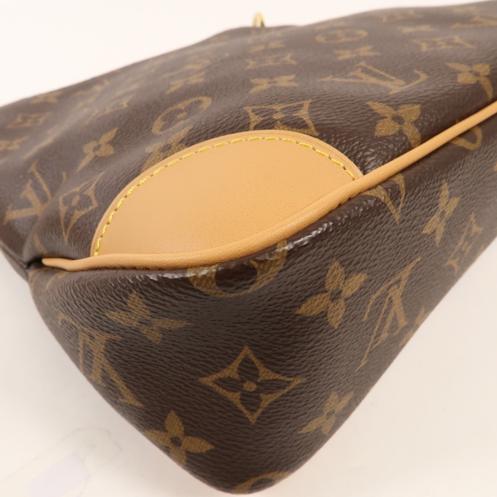 LOUIS VUITTON Monogram Odeon PM金扣肩挽袋