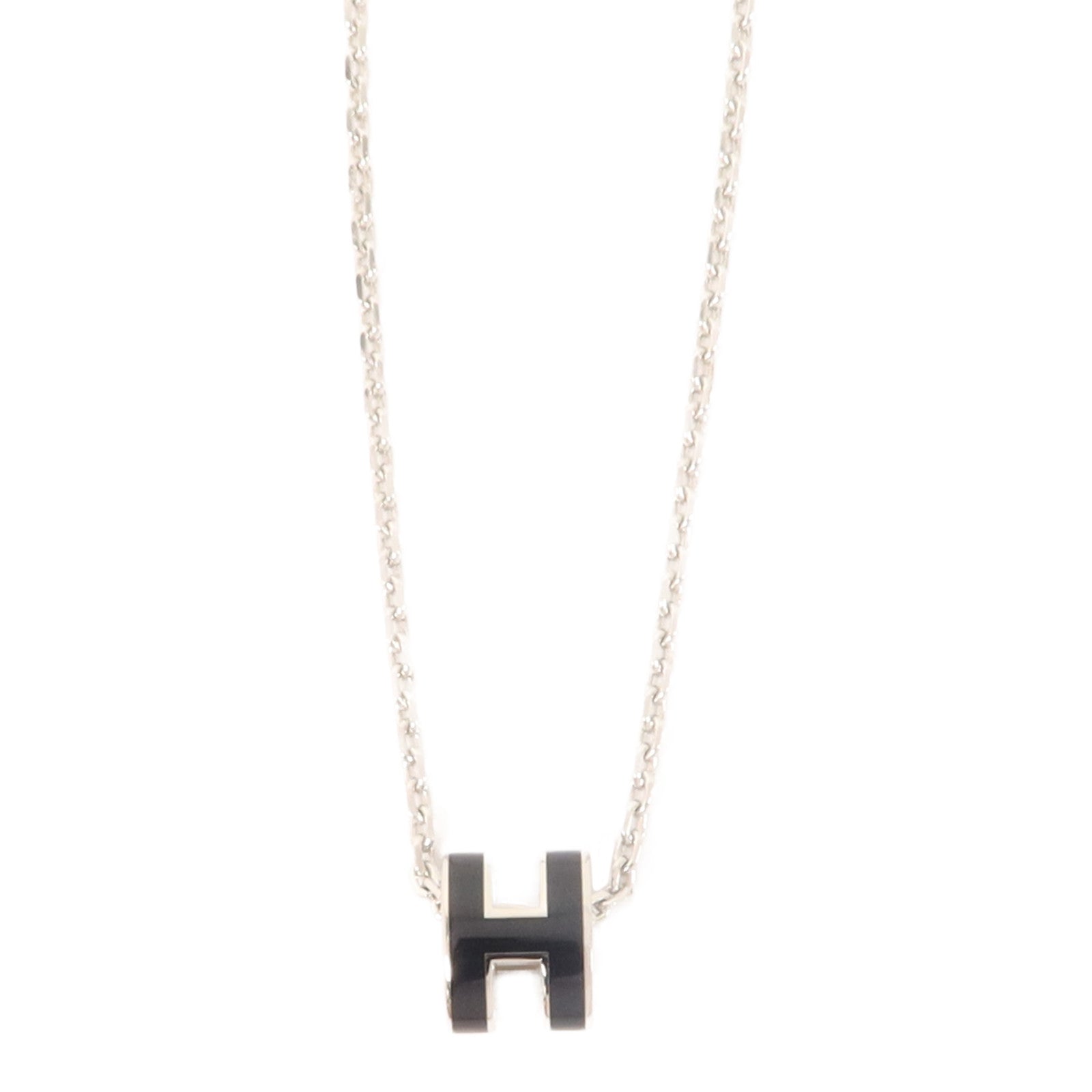 HERMES 金屬Mini Pop H Pendant項鍊