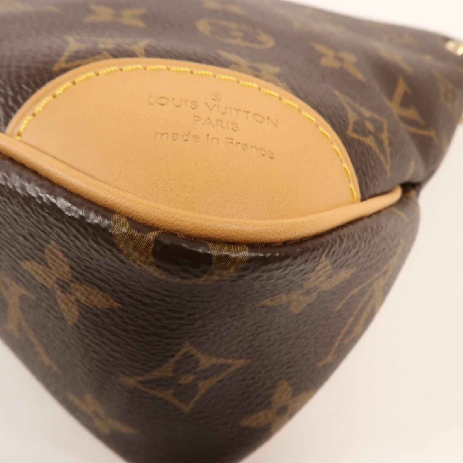 LOUIS VUITTON Monogram Odeon PM金扣肩挽袋
