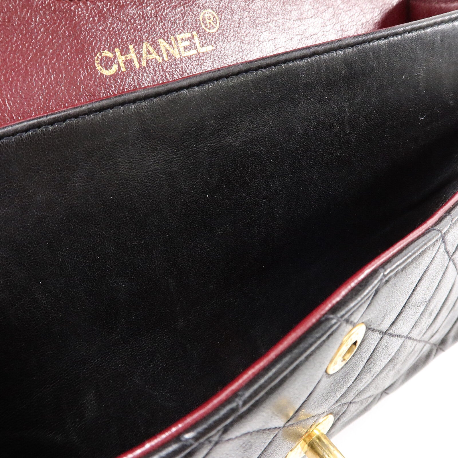 CHANEL 羊皮皮革Classic 25鏈帶肩背袋