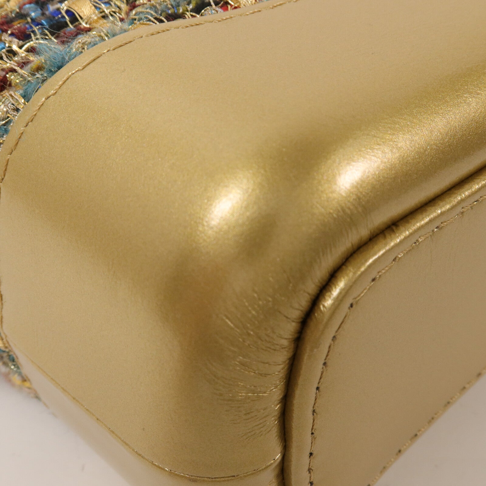 CHANEL Tweed Gabrielle Small鏈帶肩背袋