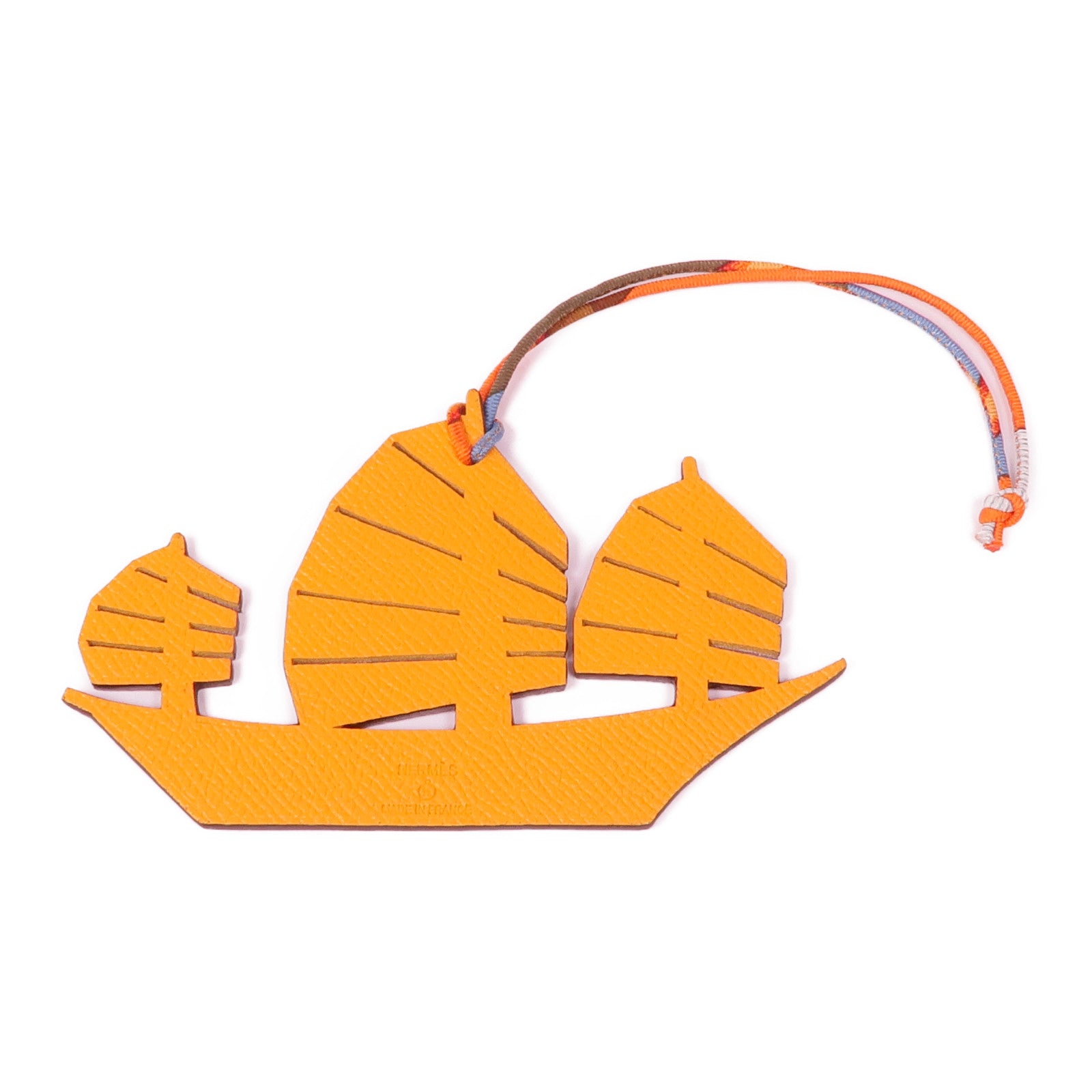 HERMES Epsom皮革Petit h Charm掛飾