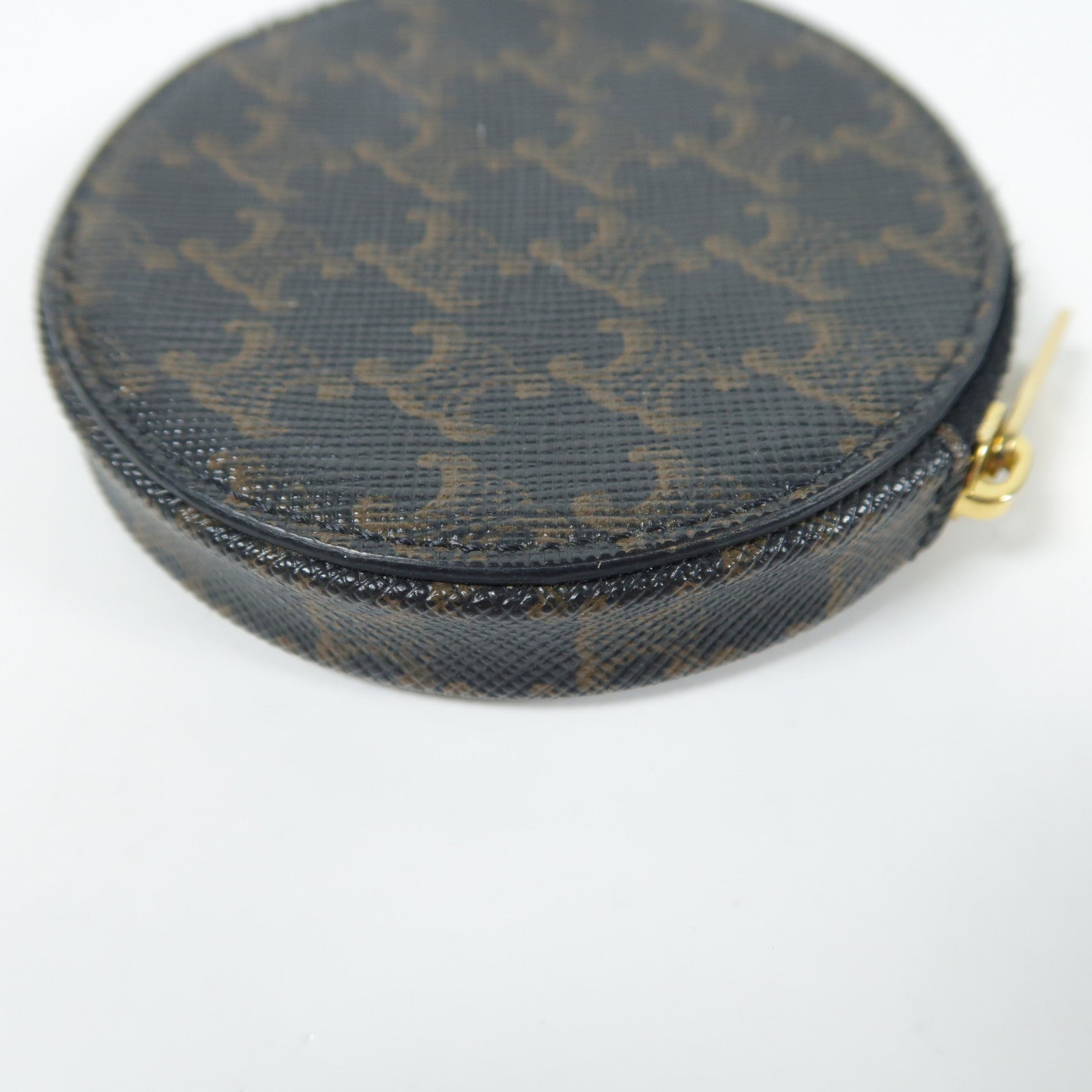 CELINE 塗層帆布Coin purse金扣零錢包