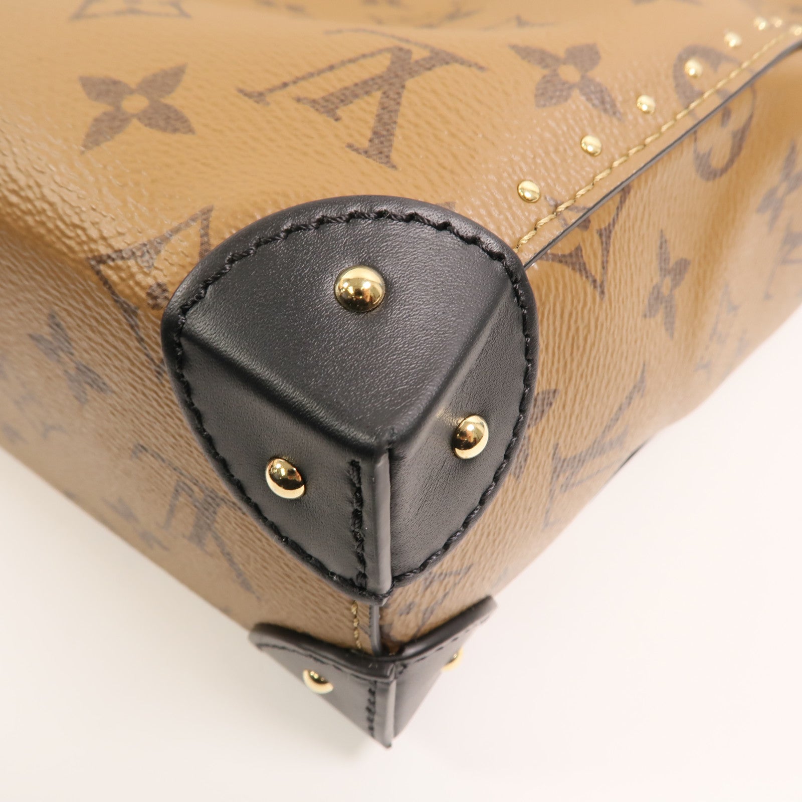 LOUIS VUITTON Monogram Reverse Noe Trunk PM手挽肩背兩用袋
