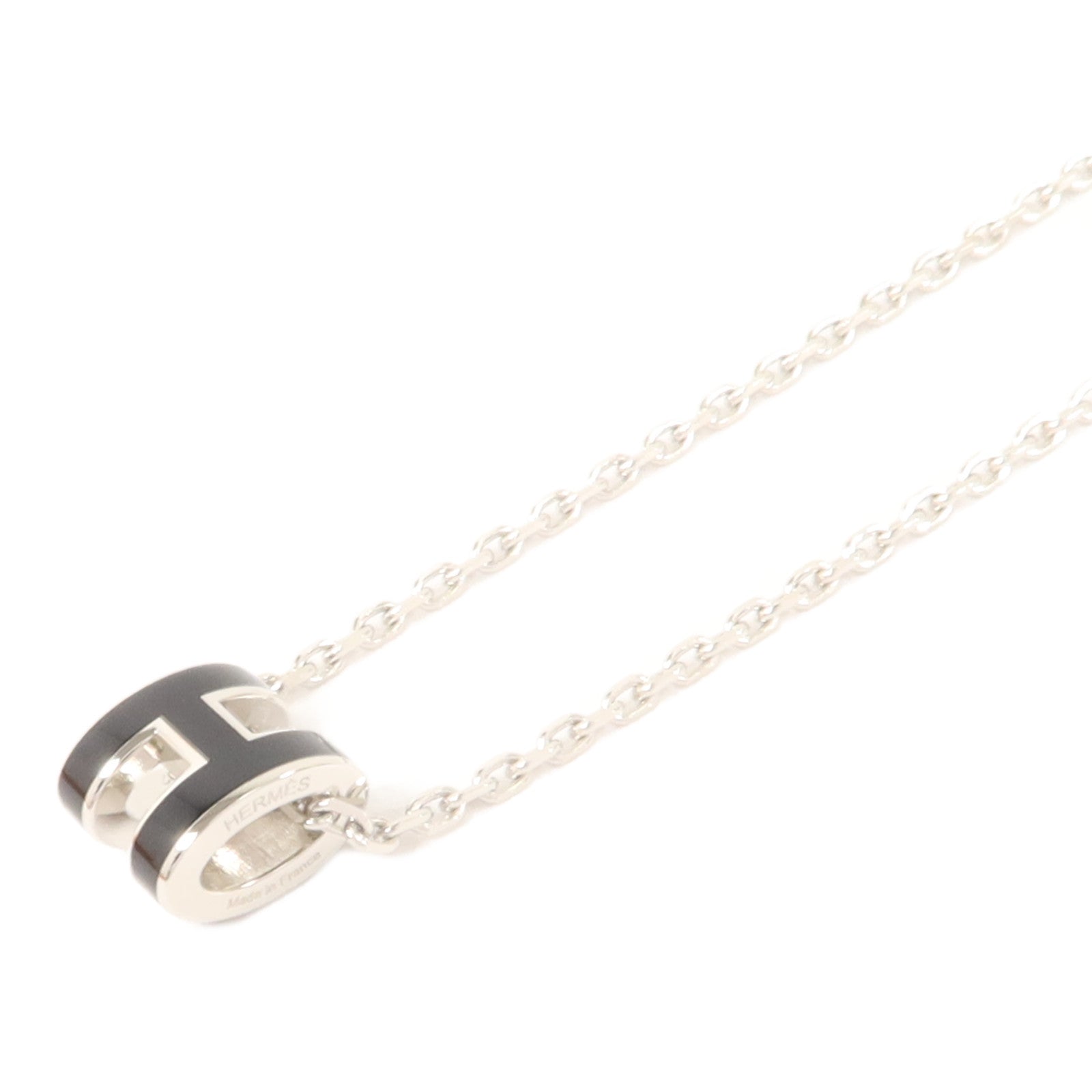 HERMES 金屬Mini Pop H Pendant項鍊