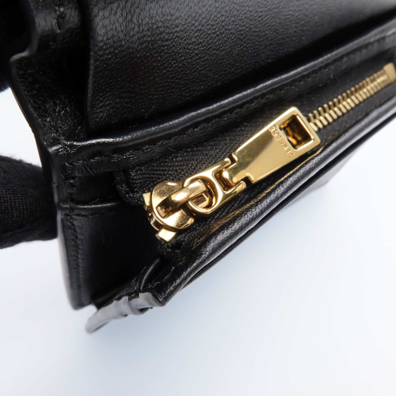 VERSACE 羊皮皮革Medusa '95 Fold Wallet 金扣錢包