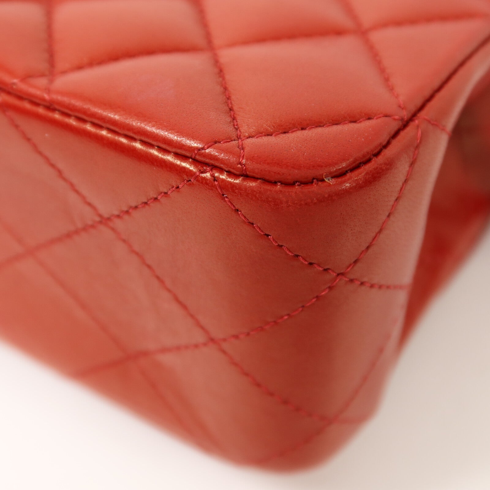 CHANEL 羊皮皮革Classic 25銀扣鏈帶肩背袋