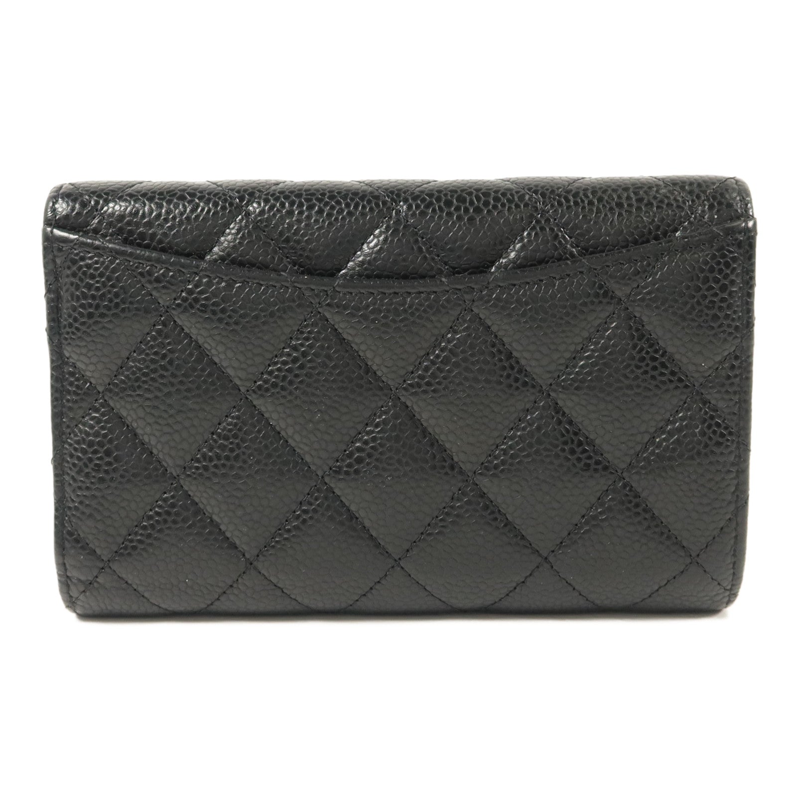CHANEL 牛皮皮革Classic Medium Flap Wallet錢包