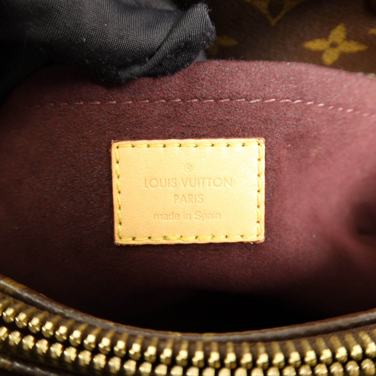 LOUIS VUITTON Monogram Montaigne MM金扣手挽肩背兩用袋