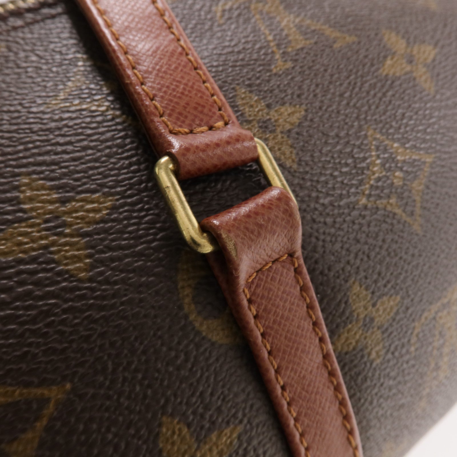 LOUIS VUITTON Monogram Papillon 30金扣手挽袋