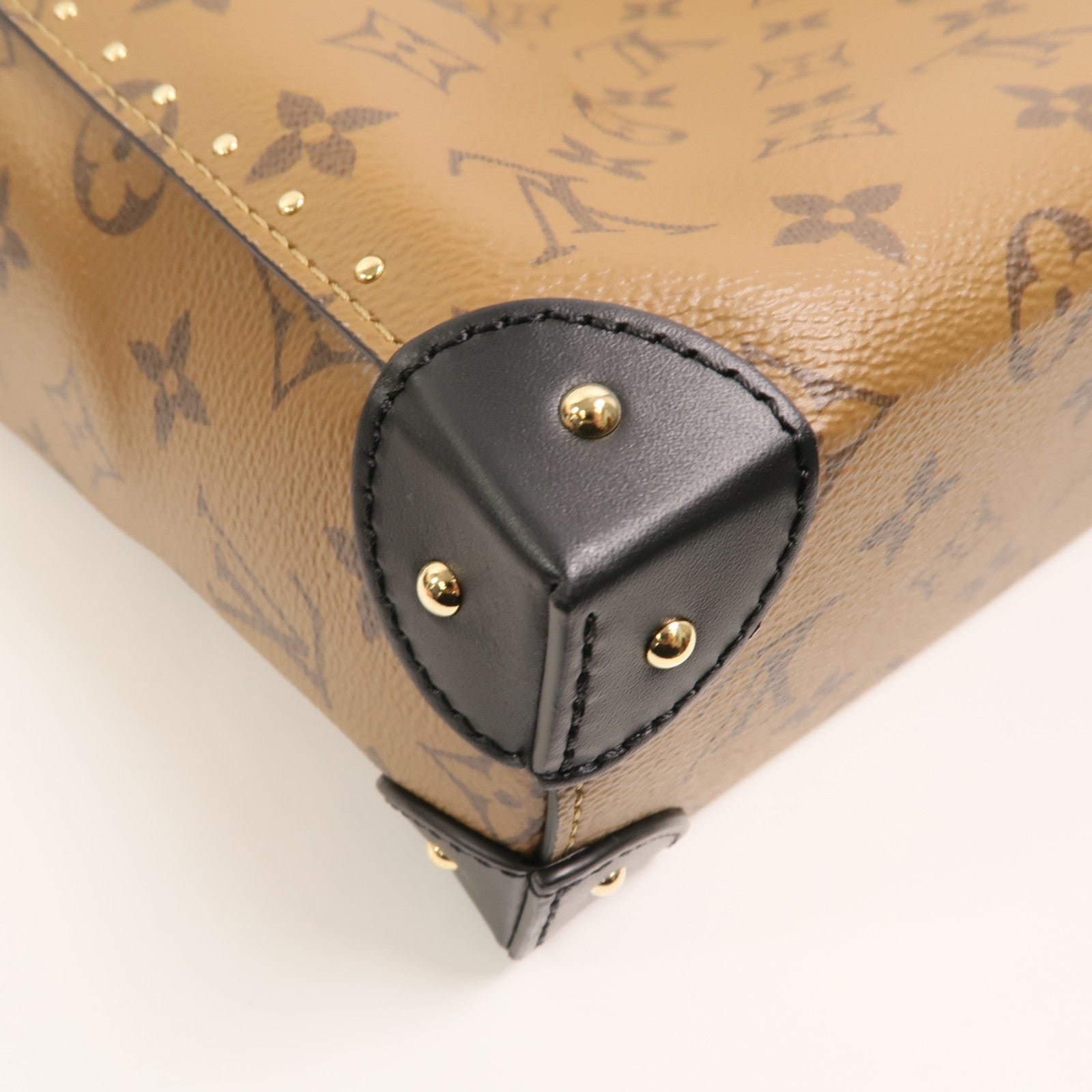 LOUIS VUITTON Monogram Reverse Noe Trunk PM手挽肩背兩用袋