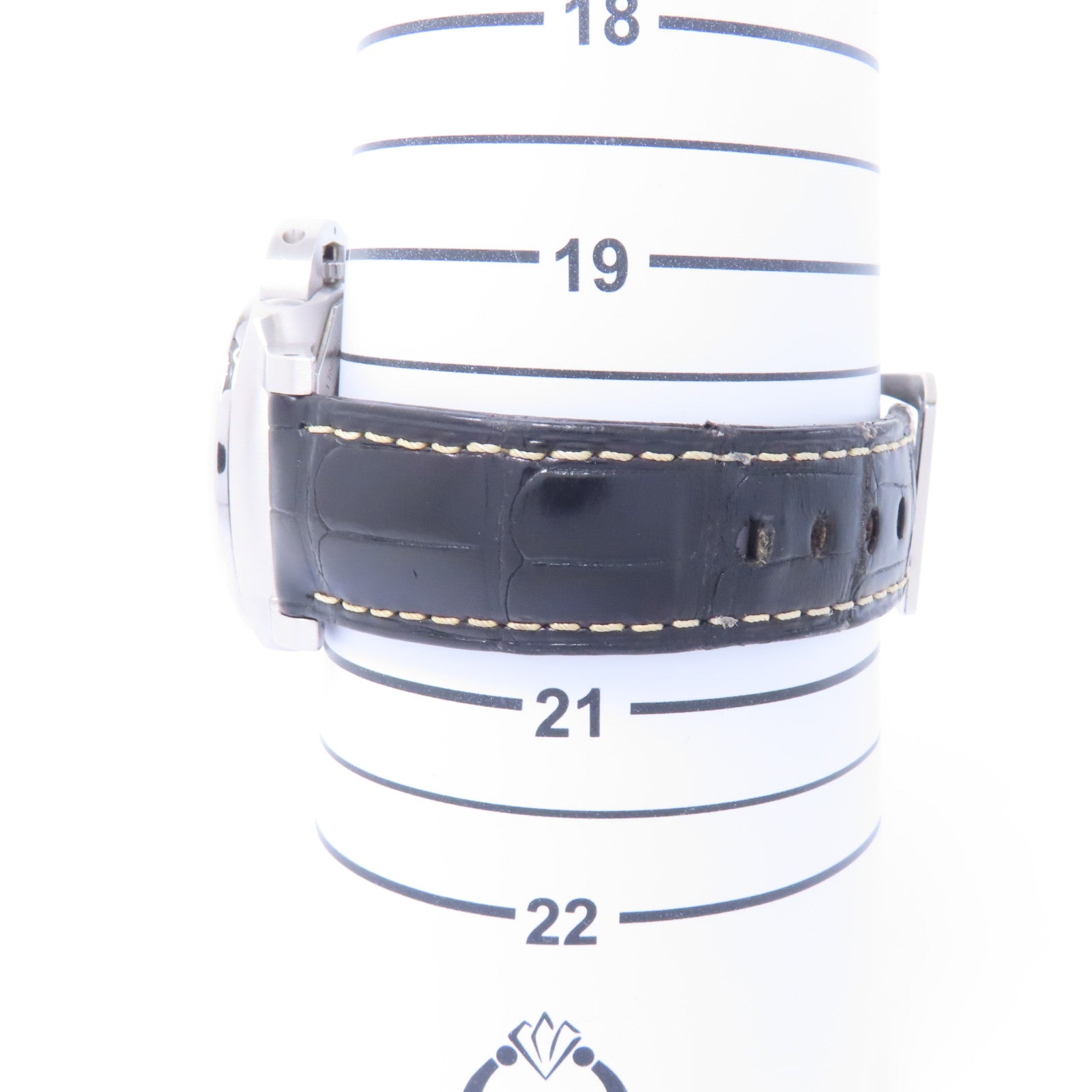 PANERAI Luminor Marina 1950不鏽鋼/皮革帶手錶自動機芯黑色