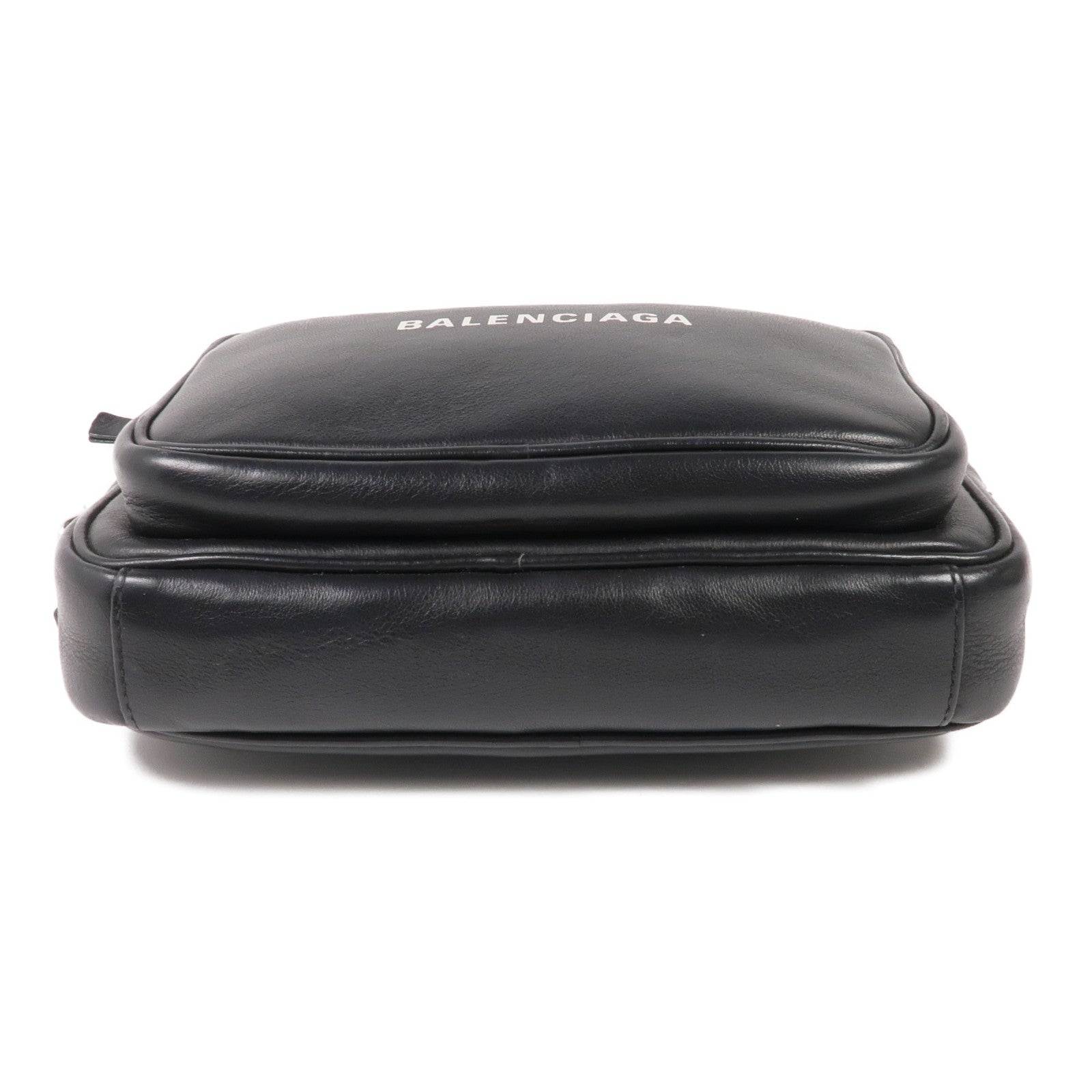 BALENCIAGA 牛皮皮革Shoulder Bag銀扣肩背袋