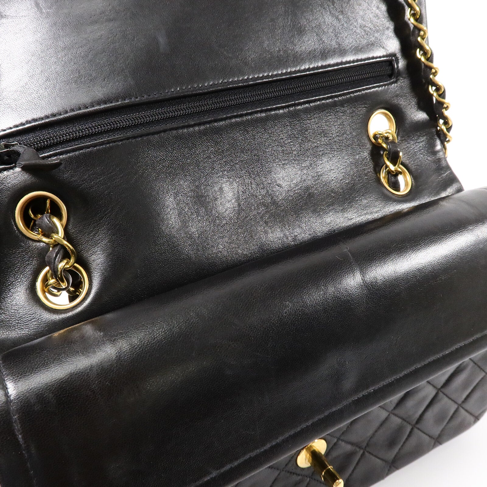 CHANEL 羊皮皮革Classic 25鏈帶肩背袋