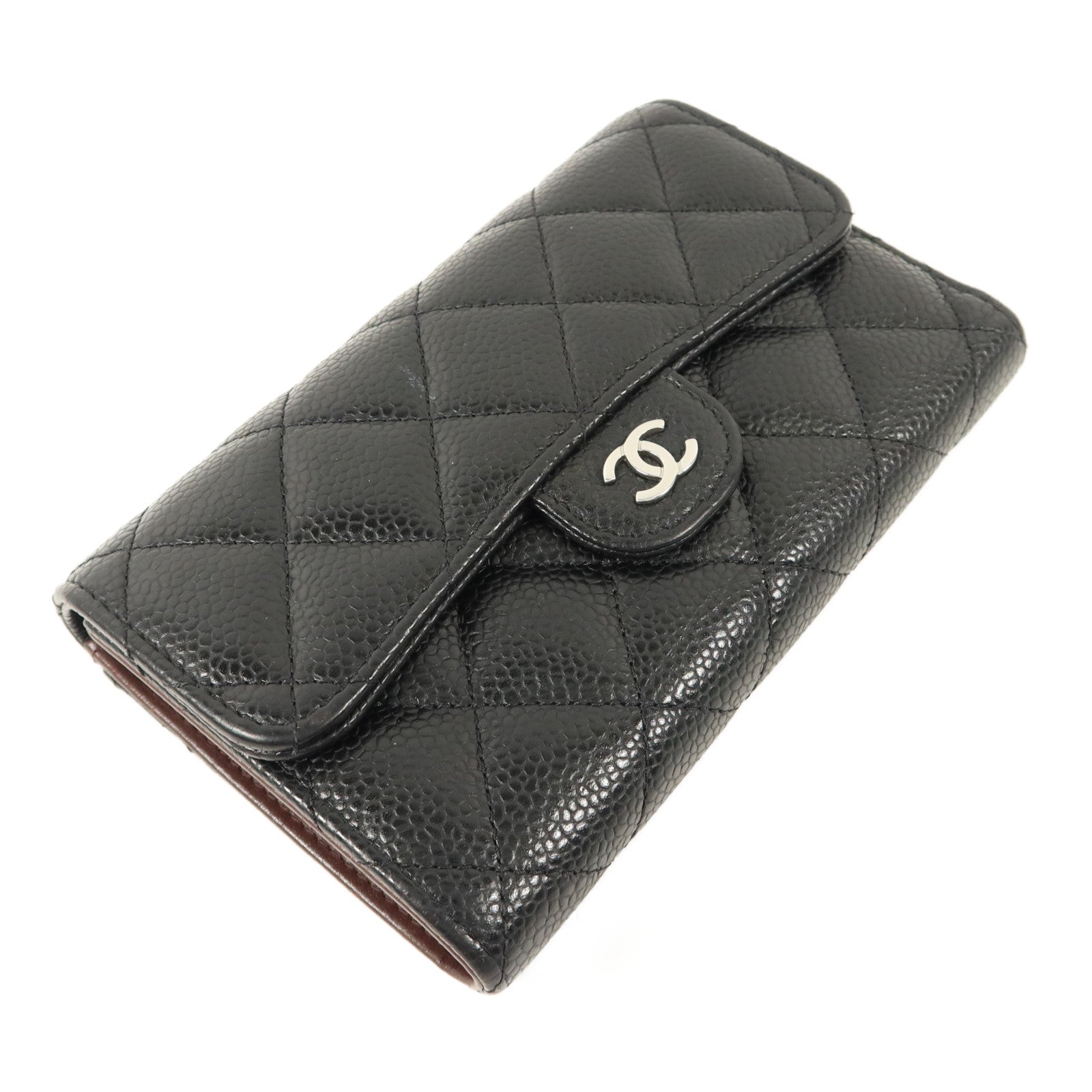 CHANEL 牛皮皮革Classic Medium Flap Wallet錢包