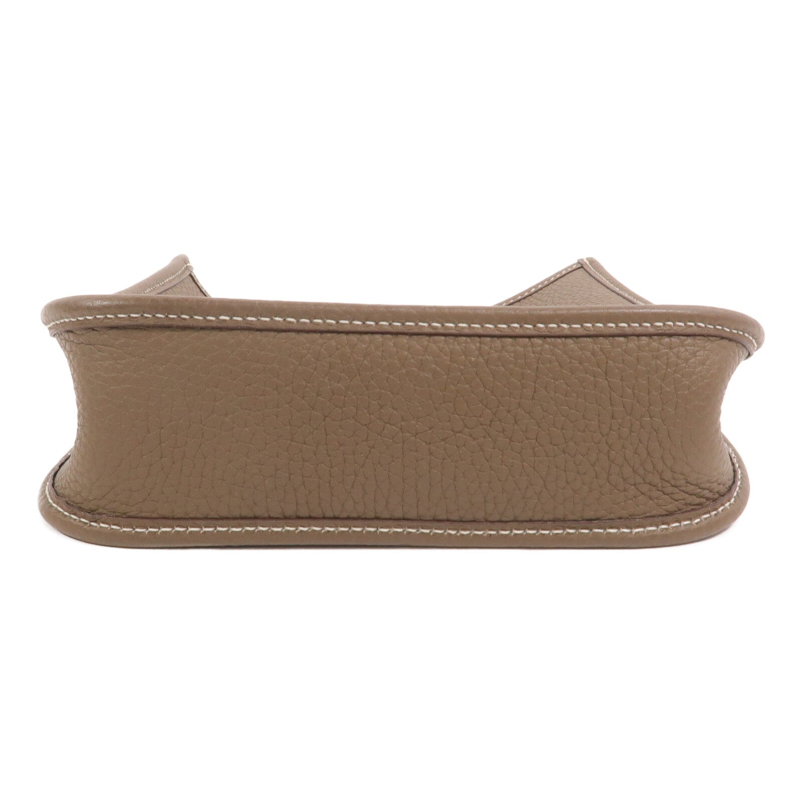 HERMES Clemence皮革Evelyne TPM肩背袋Etoupe