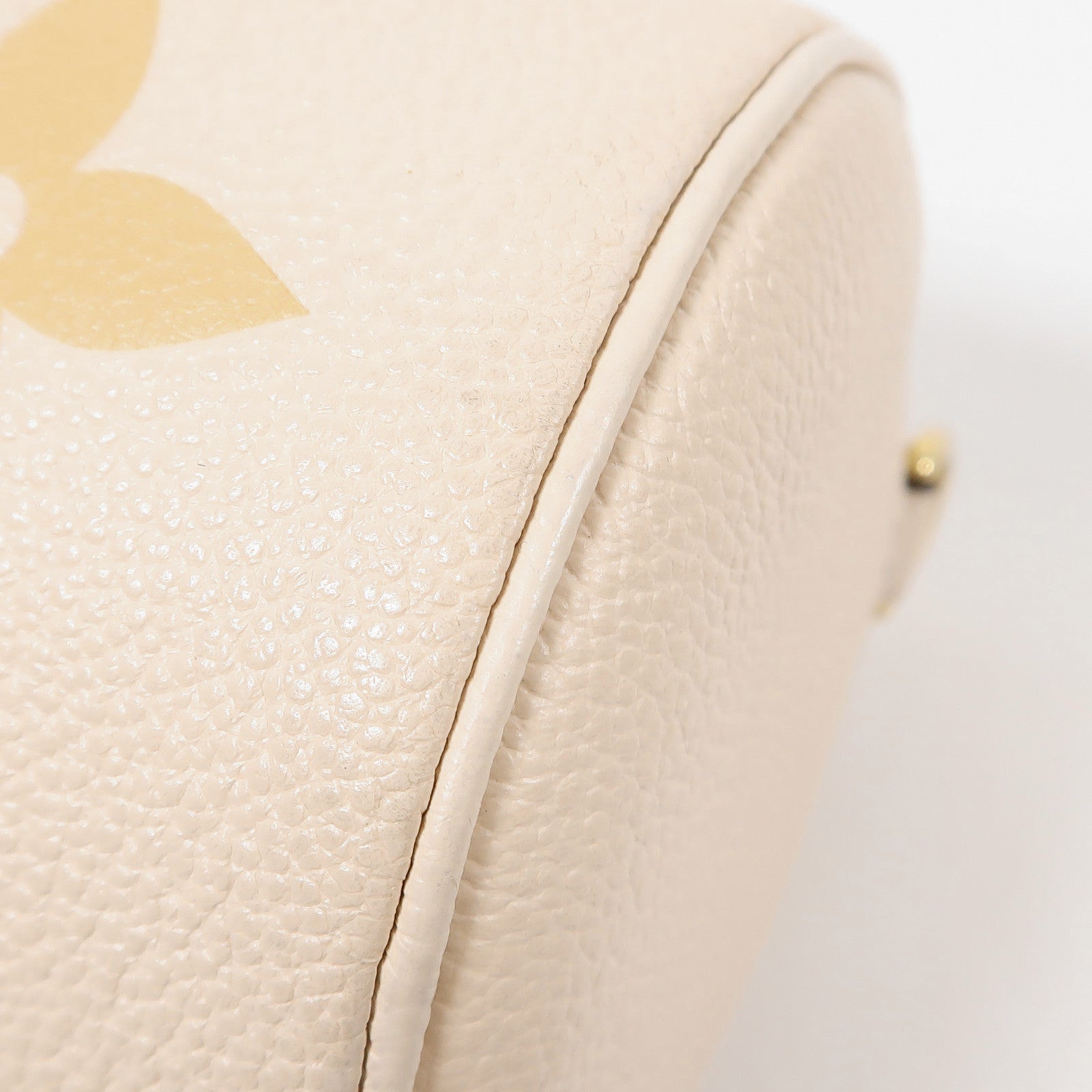 LOUIS VUITTON LV GHW Papillon BB 2 Way Bag M45708 Monogram Empreinte Beige