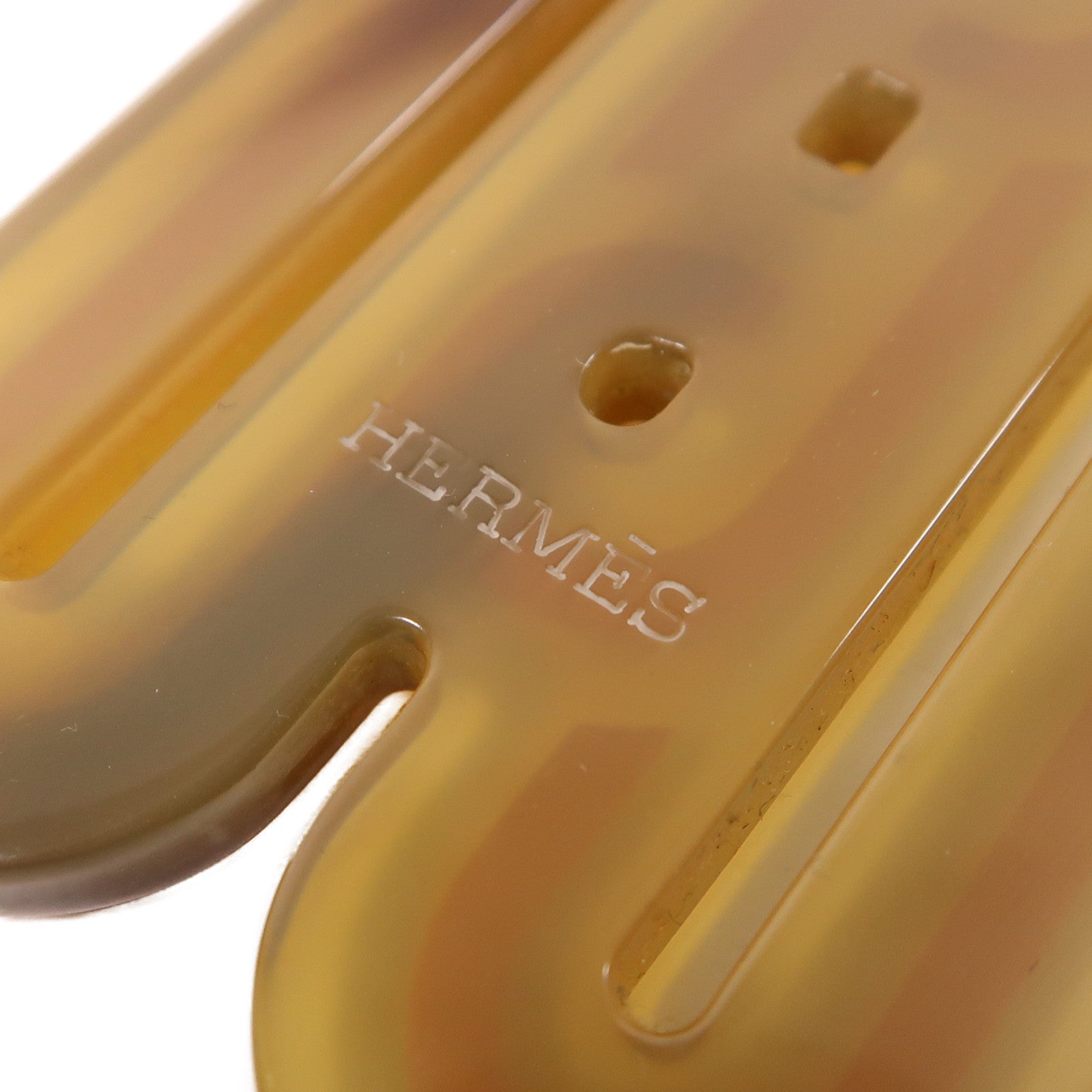 HERMES 水牛角H Motif Buffalo Horn Necklace項鍊