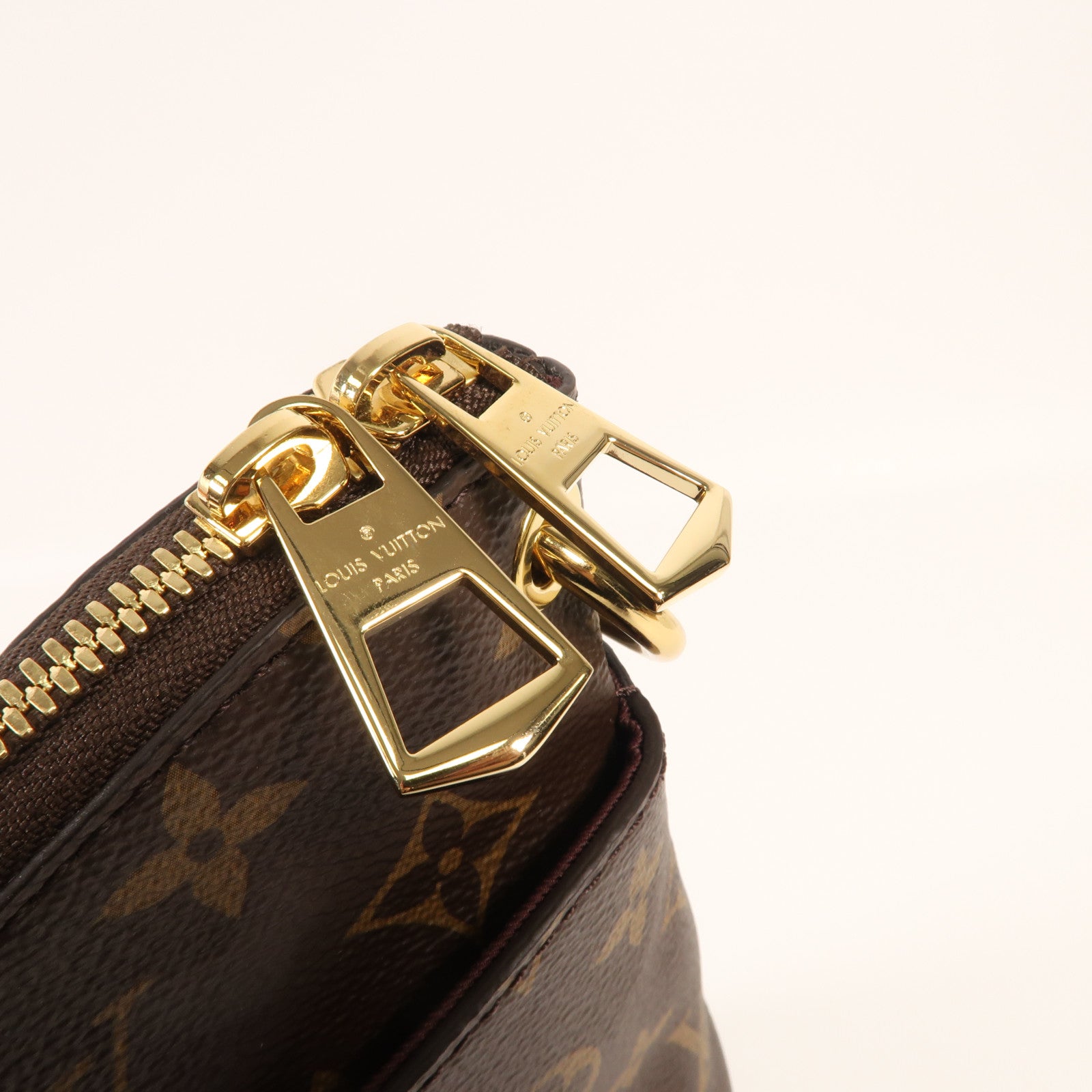 LOUIS VUITTON Monogram Odeon PM金扣肩挽袋