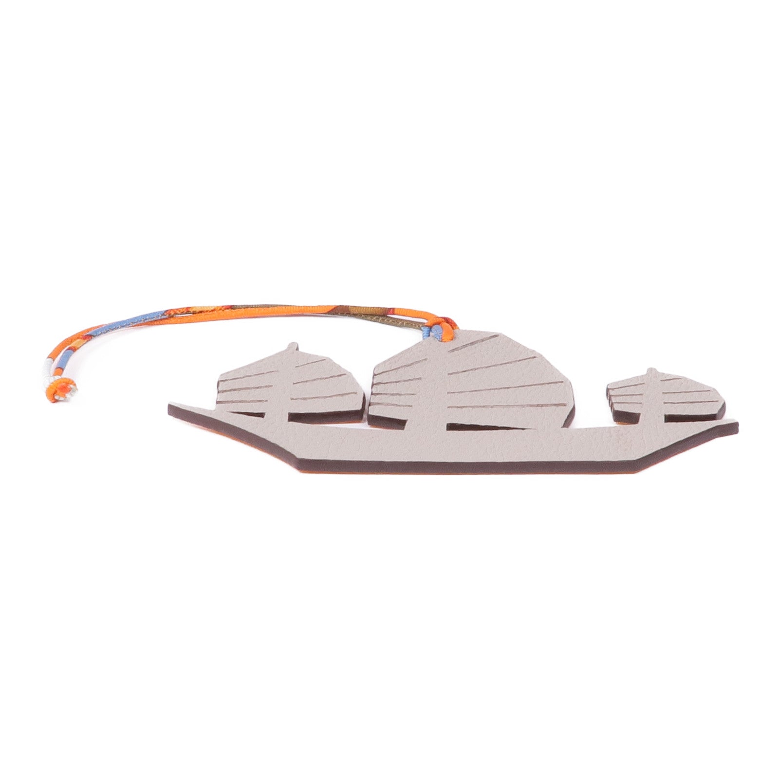 HERMES Epsom皮革Petit h Charm掛飾