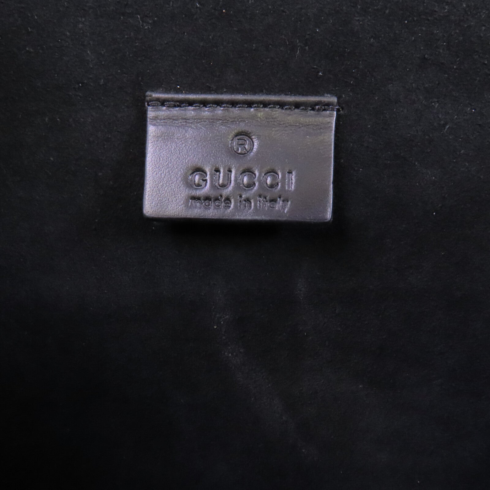 GUCCI 塗層帆布Dionysus銀扣鏈帶肩背袋