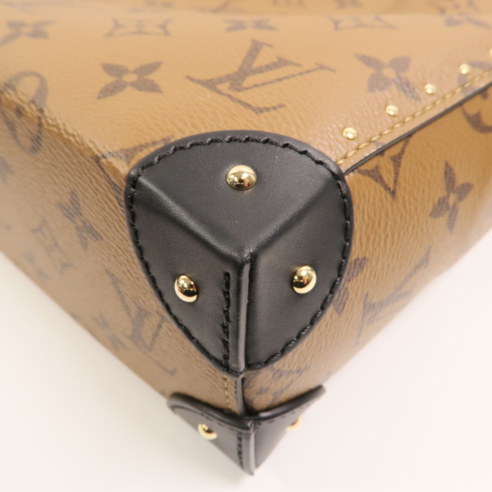LOUIS VUITTON Monogram Reverse Noe Trunk PM手挽肩背兩用袋