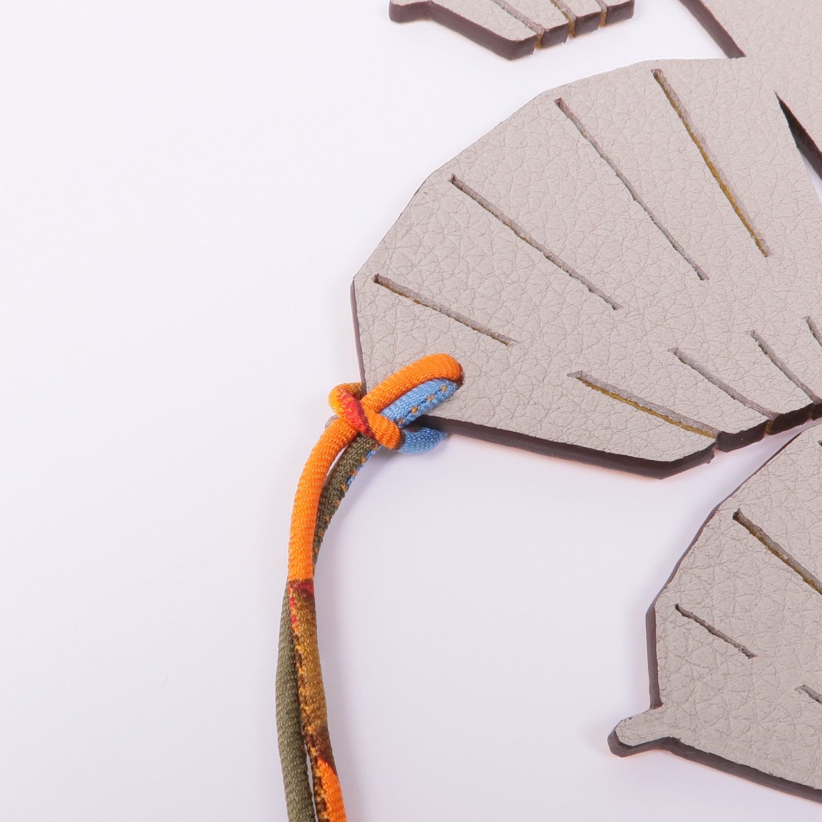 HERMES Epsom皮革Petit h Charm掛飾