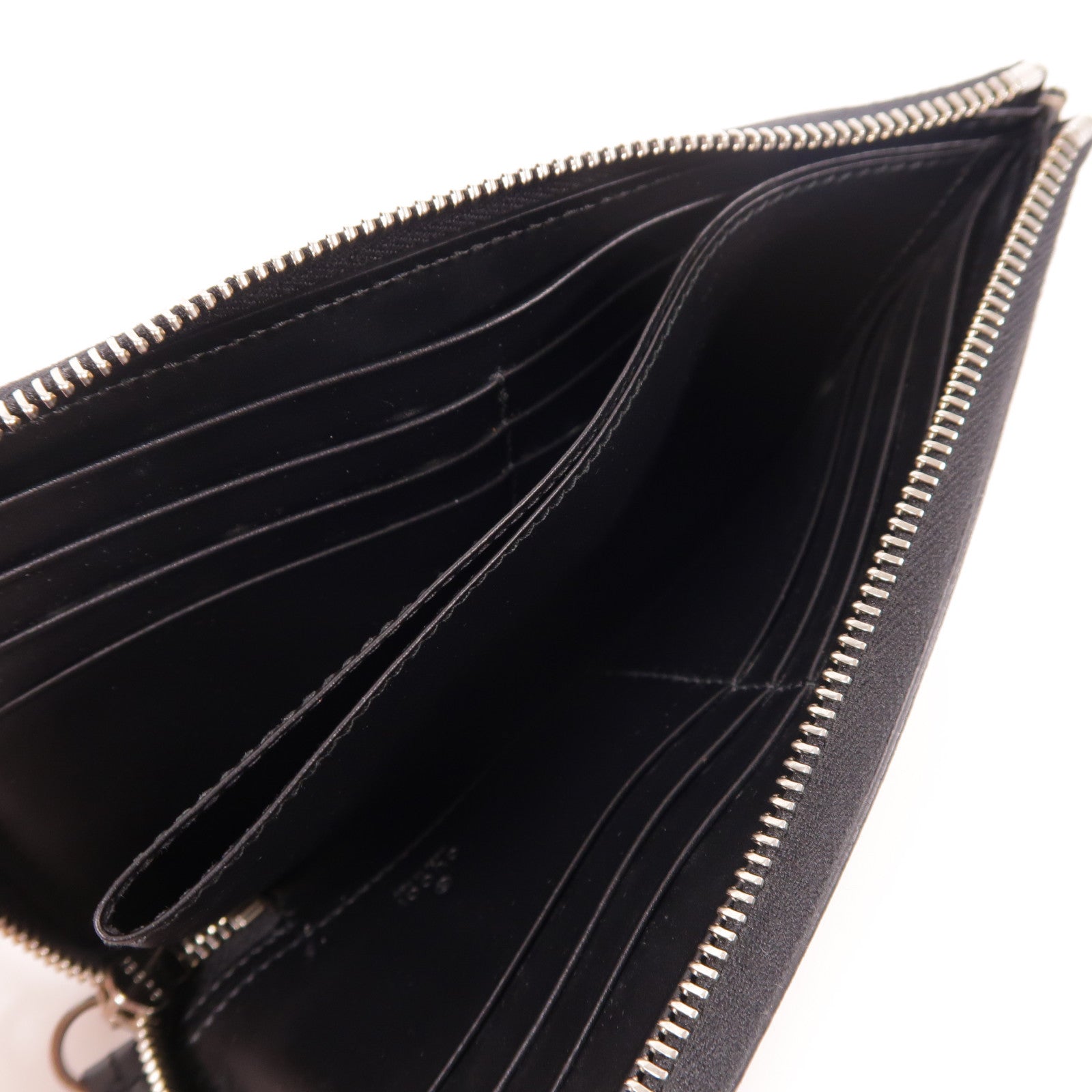 GUCCI 【激減優惠】塗層帆布Long Wallet銀扣長錢包