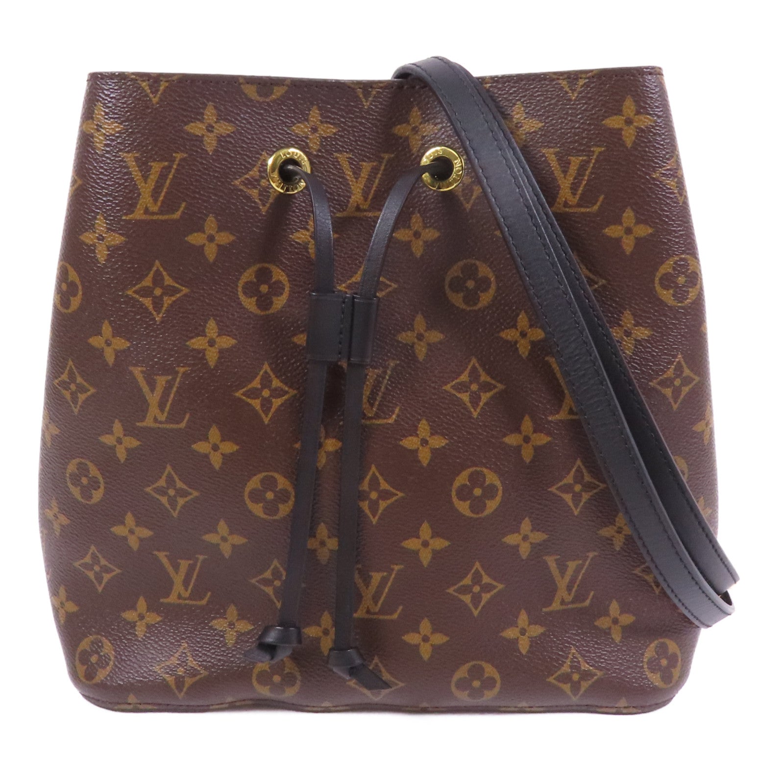 LOUIS VUITTON Monogram Neo Noe MM金扣肩背袋