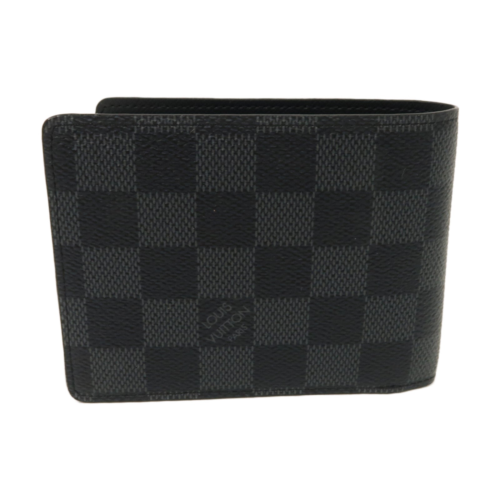 LOUIS VUITTON Damier Graphite Multiple錢包灰色